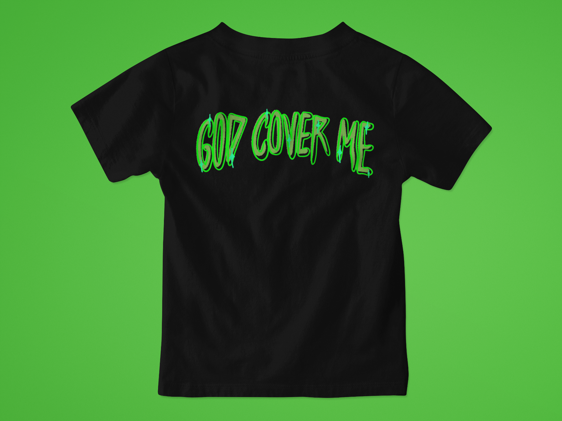 Youth God Cover Me Bright Green Cover