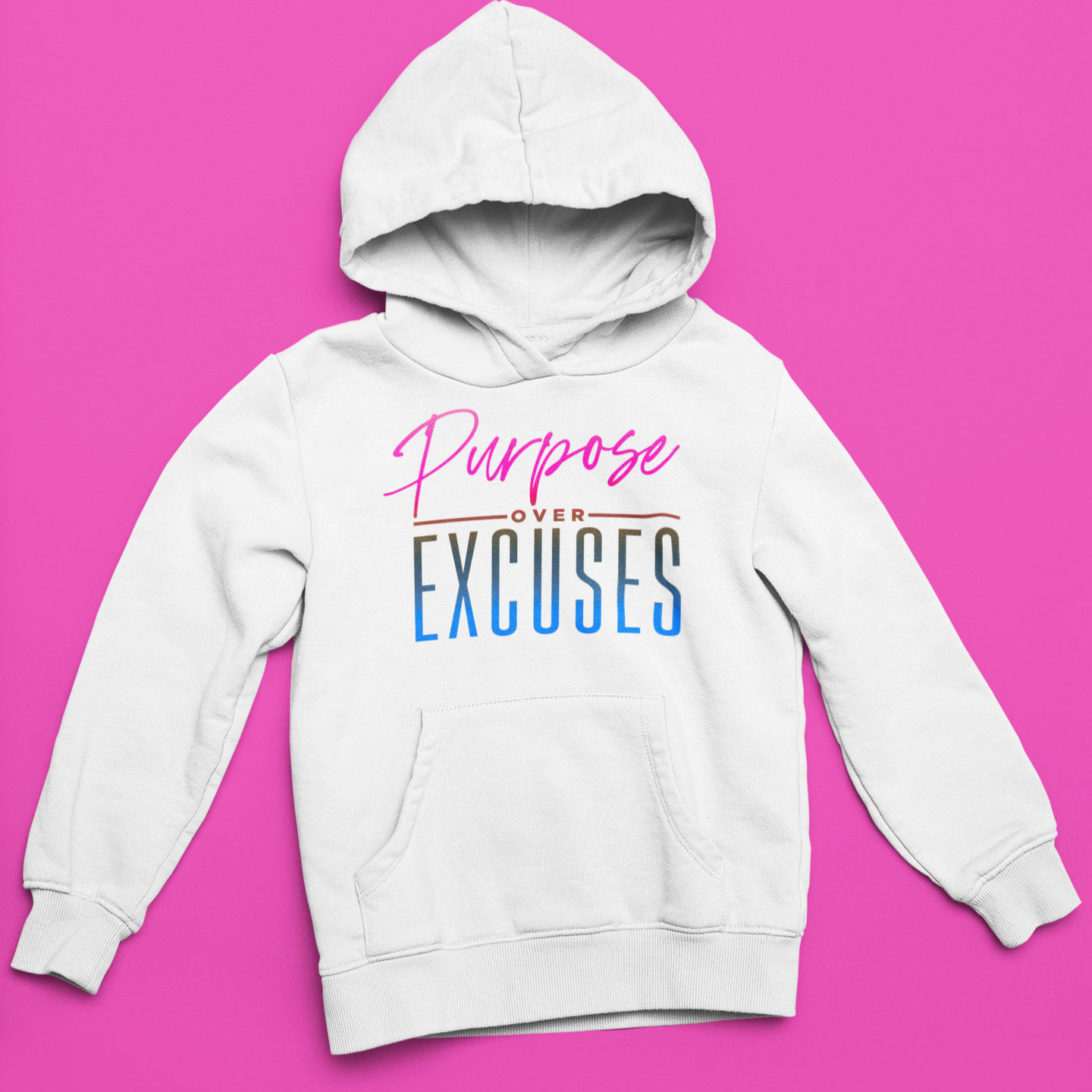 Purpose Over Excuses Youth Vegas Hoodie  (special)