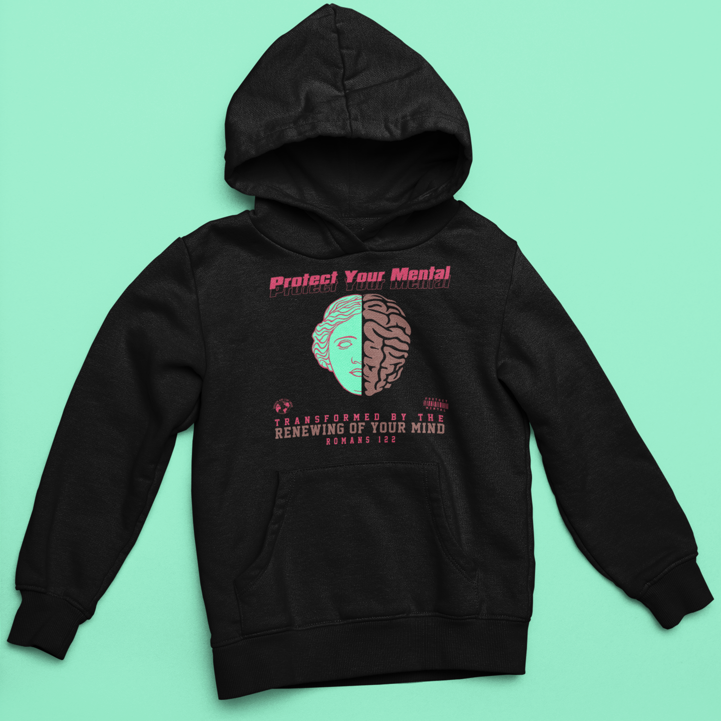 P.Y.M Youth Melon Vibes Hoodie Black (special)