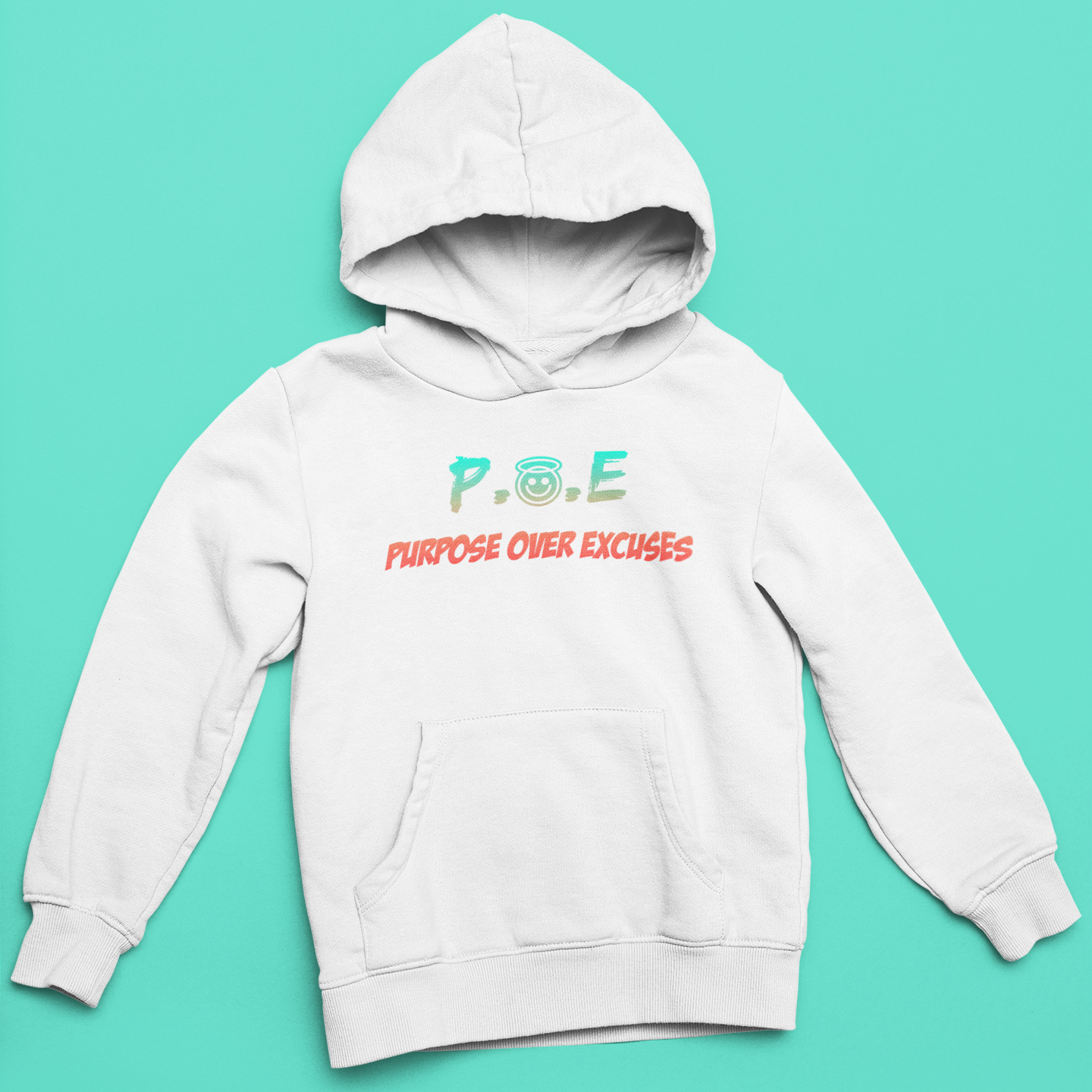 P.O.E Youth Summer Vibes Hoodie White (special)