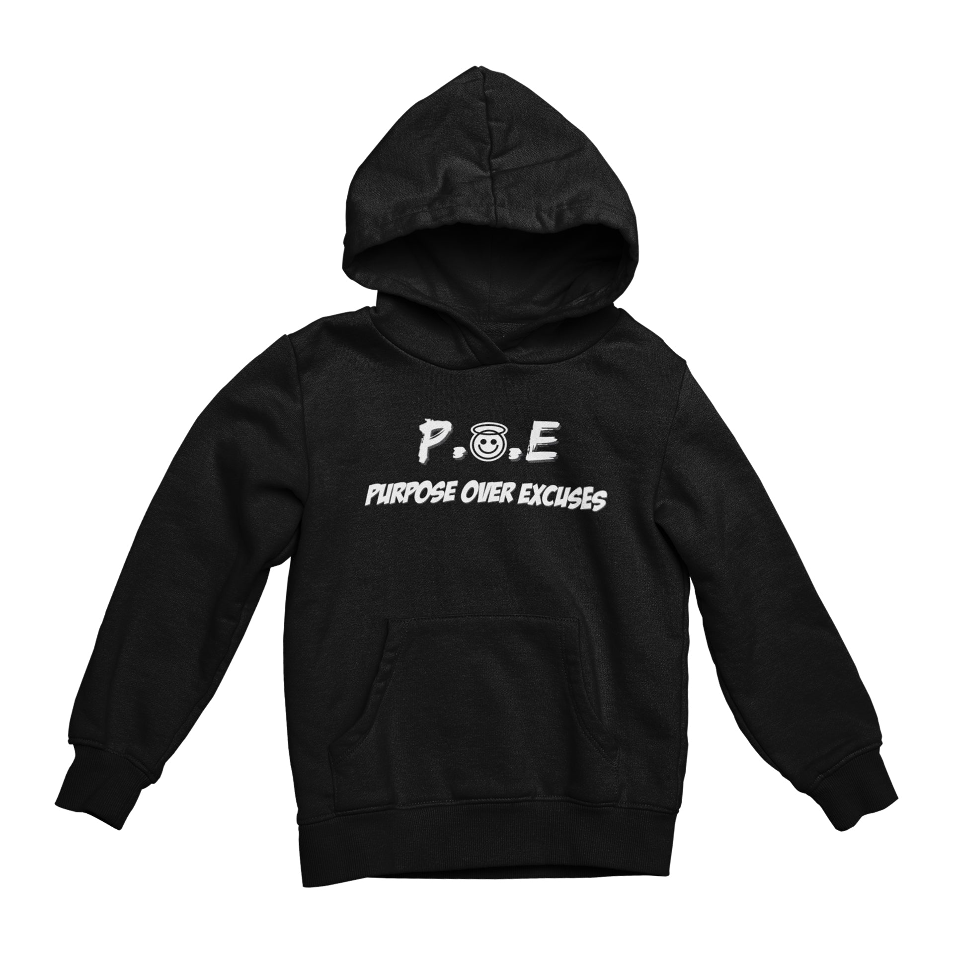P.O.E YOUTH HOODIE BLACK