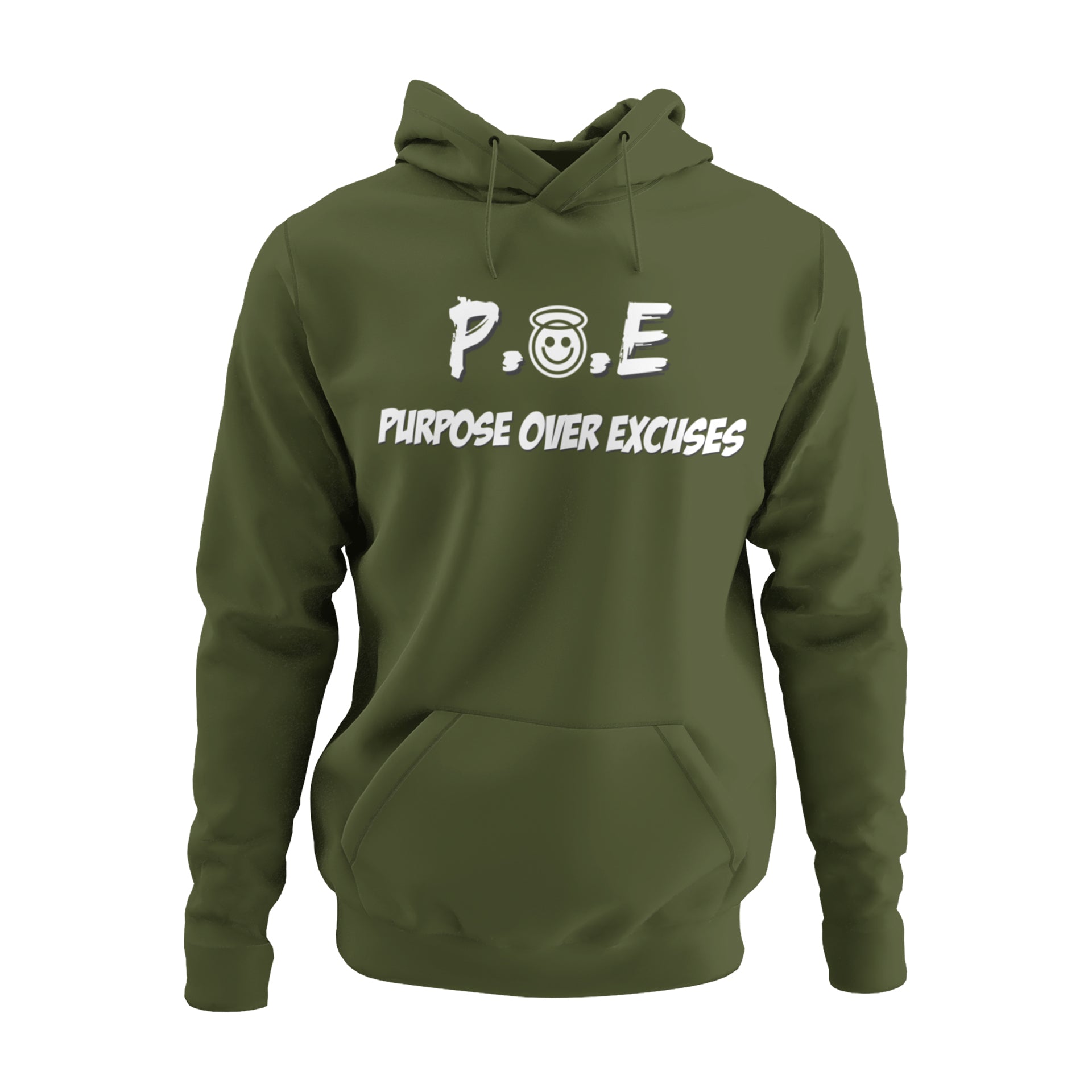 P.O.E Hoodie Military Green Classic
