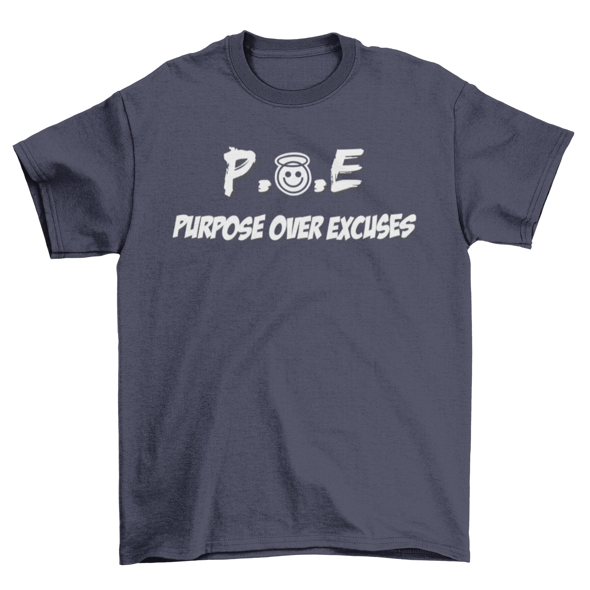 P.O.E YOUTH T-SHIRT NAVY BLUE