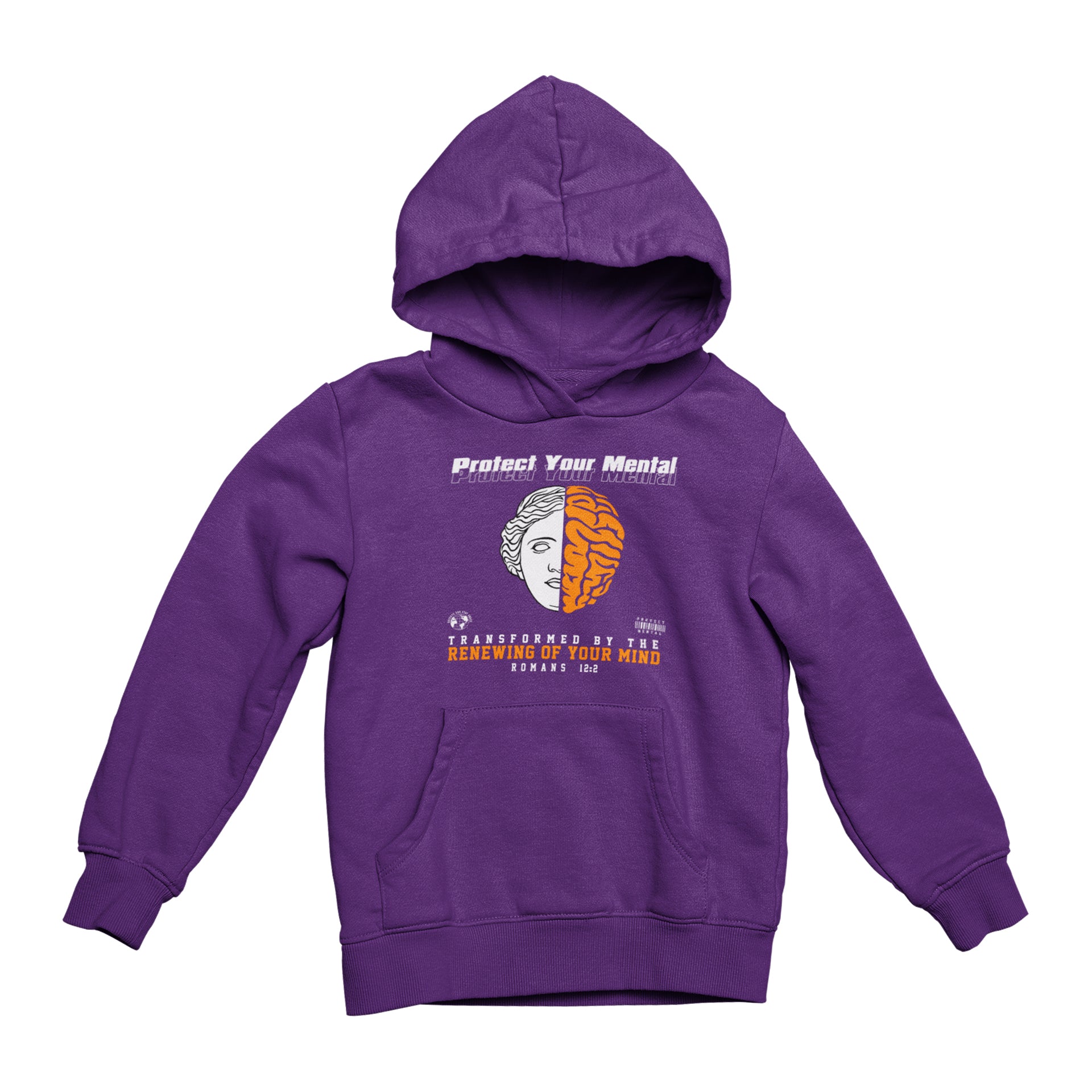 PROTECT YOUR MENTAL YOUTH HOODIE PURPLE