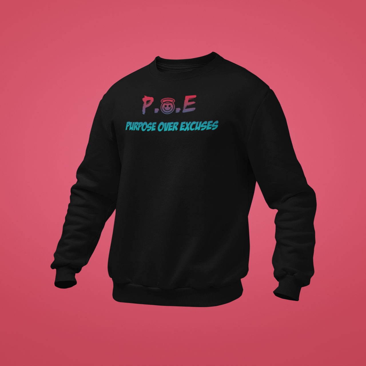 P.O.E Wild Strawberry Sweatshirt Adult Black (special)