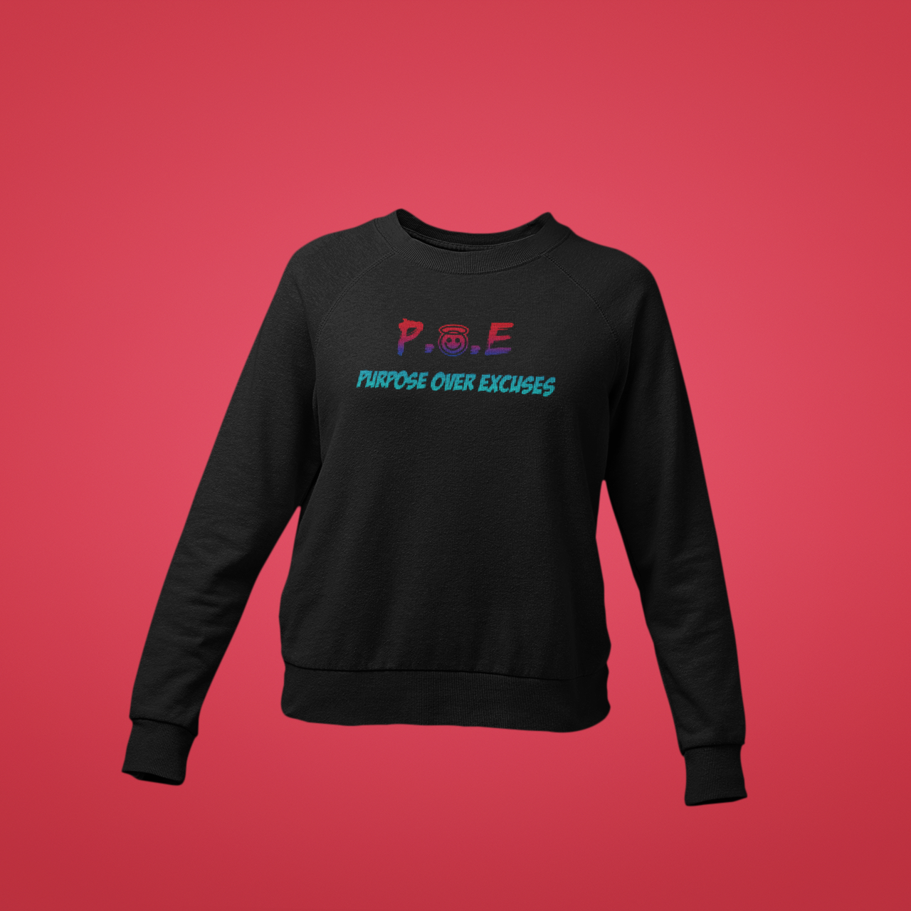 P.O.E Youth Captain Tech Sweatshirt Black (special)