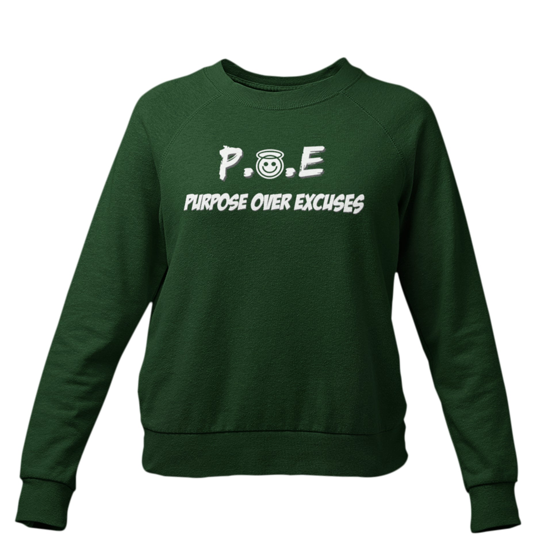 P.O.E YOUTH SWEATSHIRT FOREST GREEN