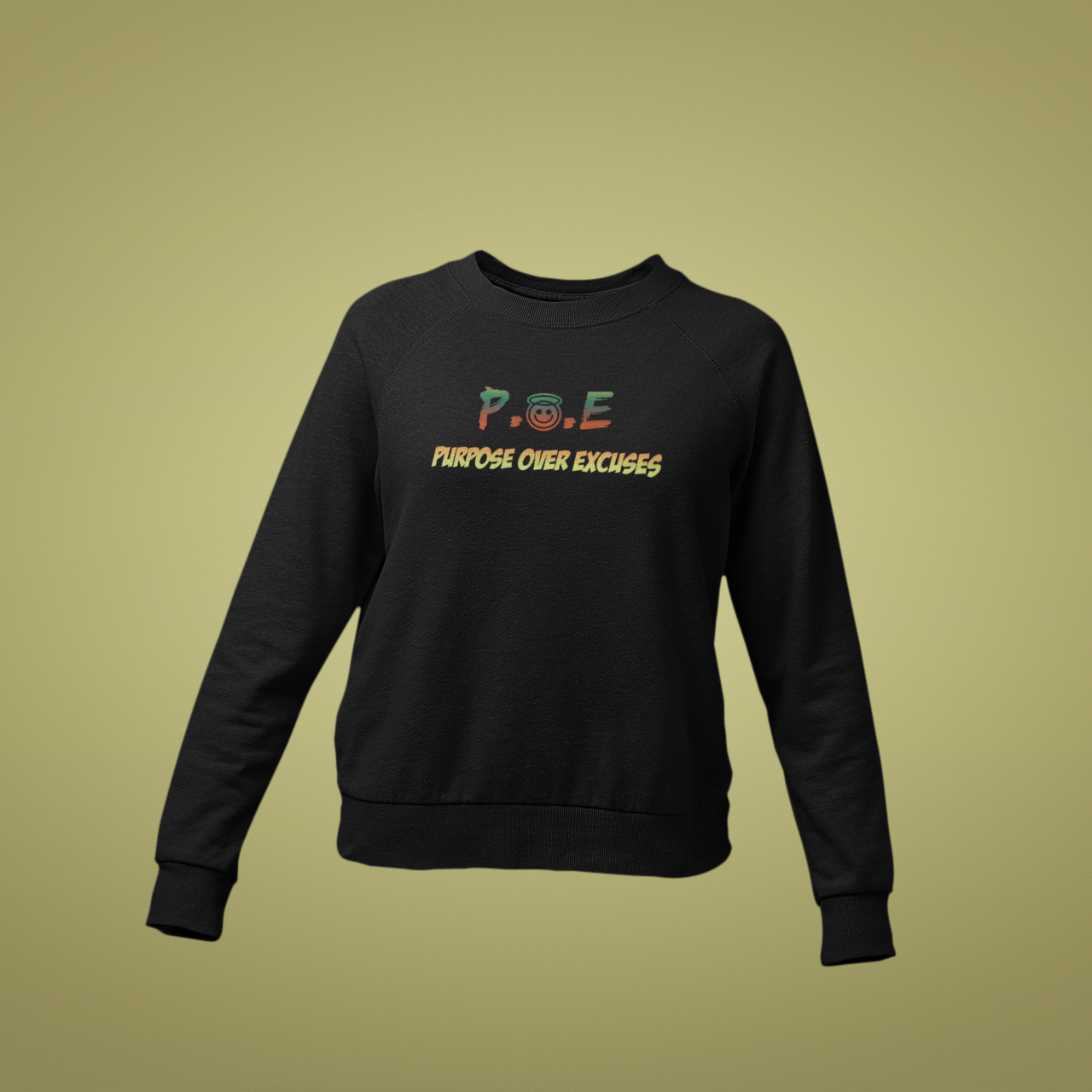 P.O.E Youth Jamaica Sweatshirt Black (special)