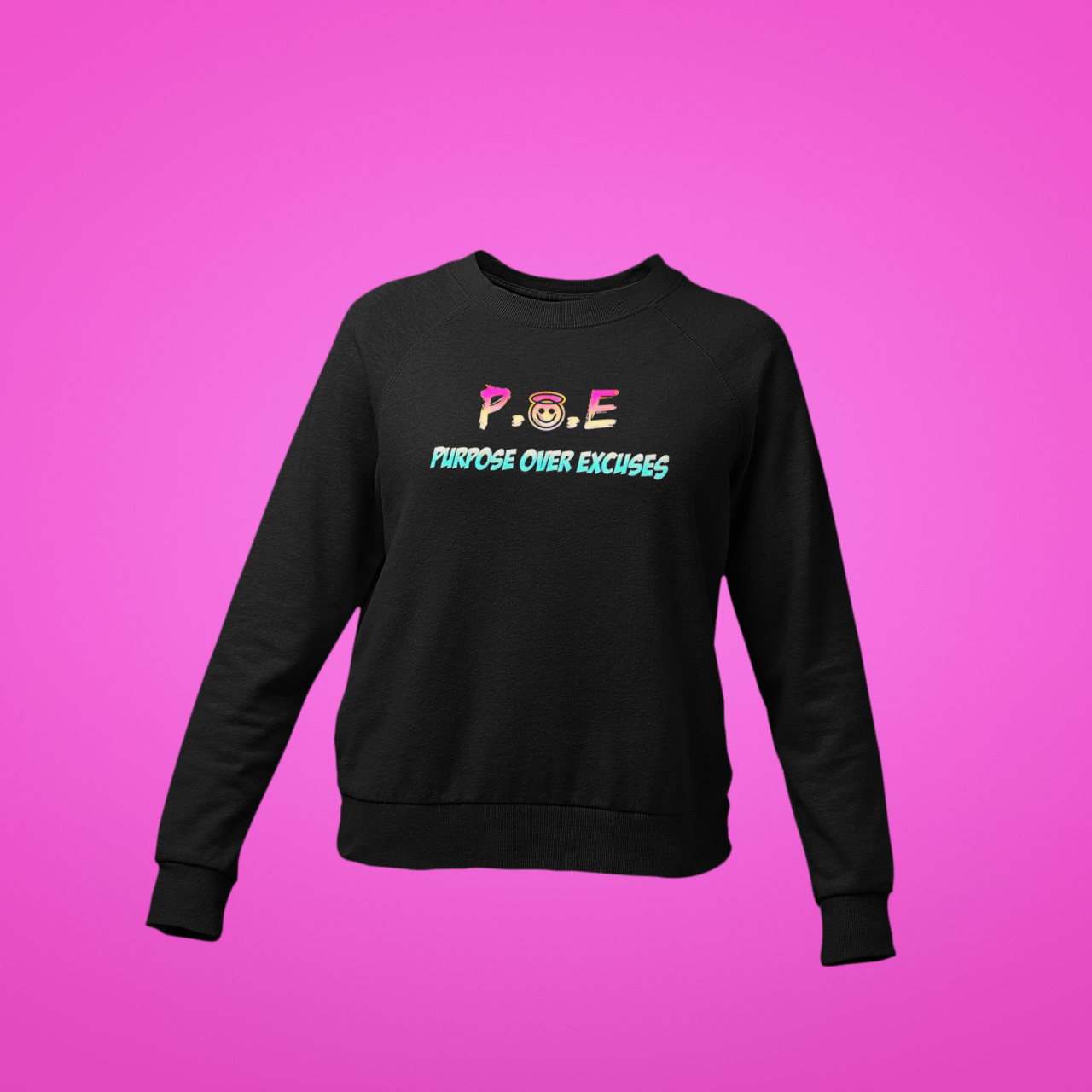 P.O.E Youth Cail Vibe Sweatshirt Black (special)