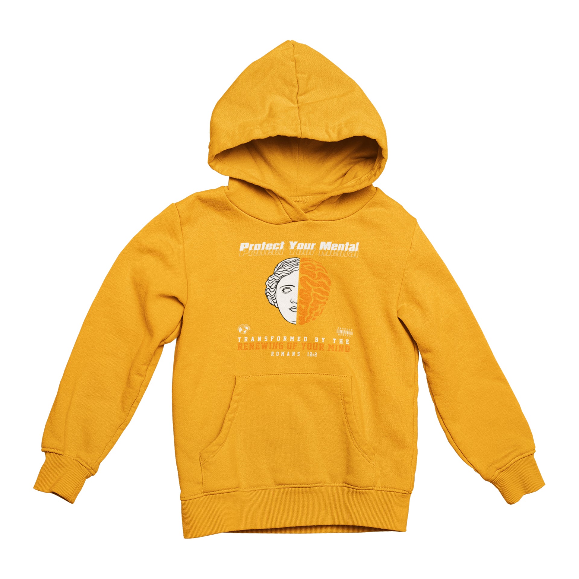 PROTECT YOUR MENTAL YOUTH HOODIE GOLD
