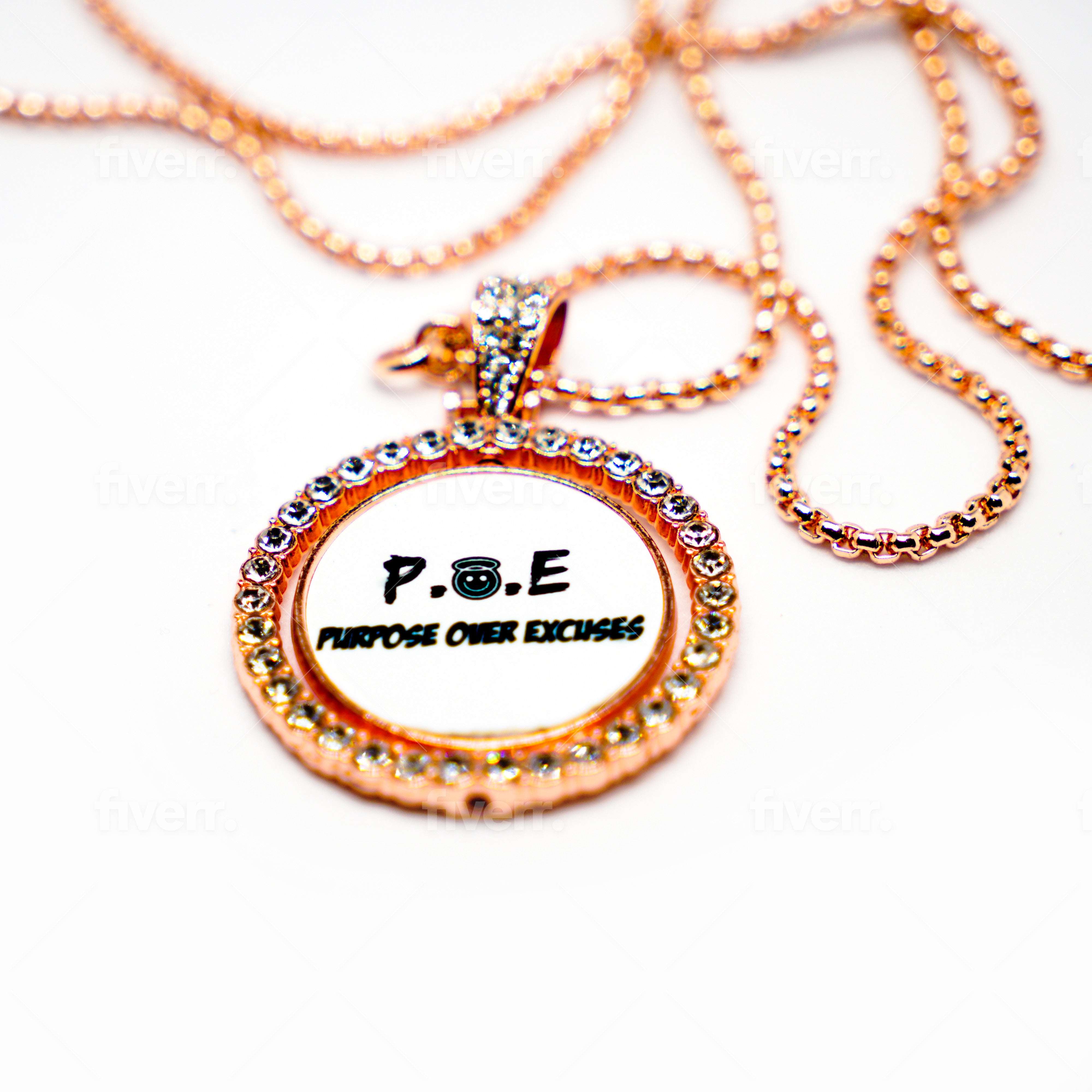 Rose Gold P.O.E Necklace