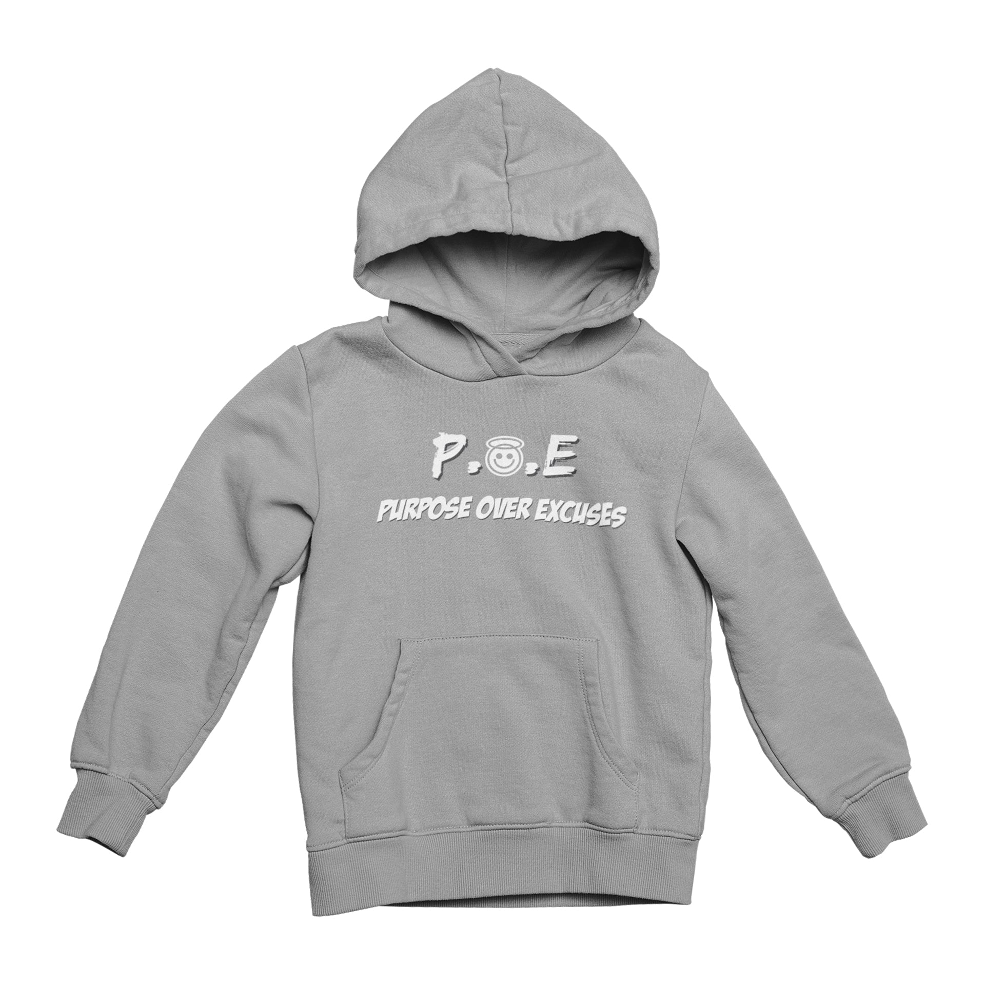 P.O.E YOUTH HOODIE SPORT GREY
