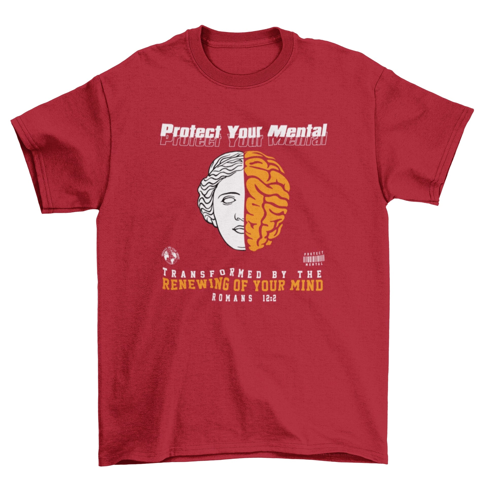 PROTECT YOUR MENTAL YOUTH T-SHIRT RED