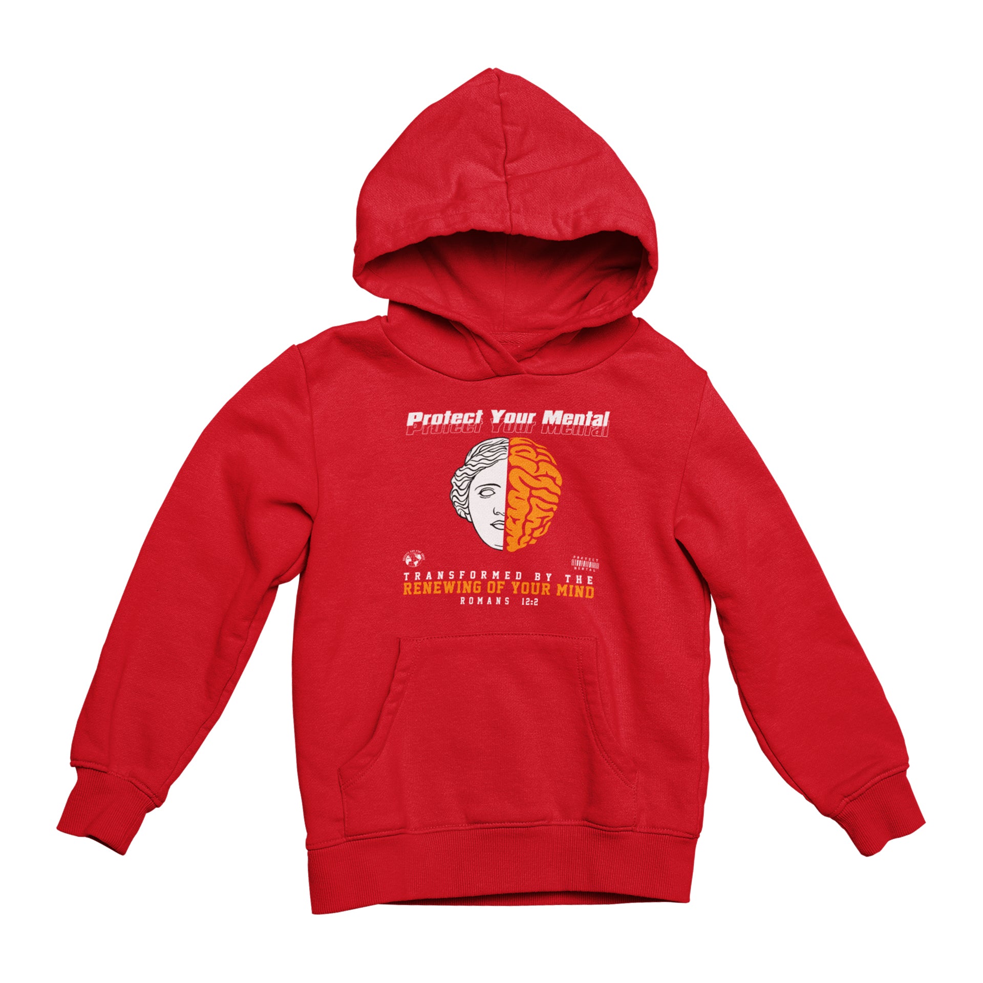 PROTECT YOUR MENTAL YOUTH HOODIE RED