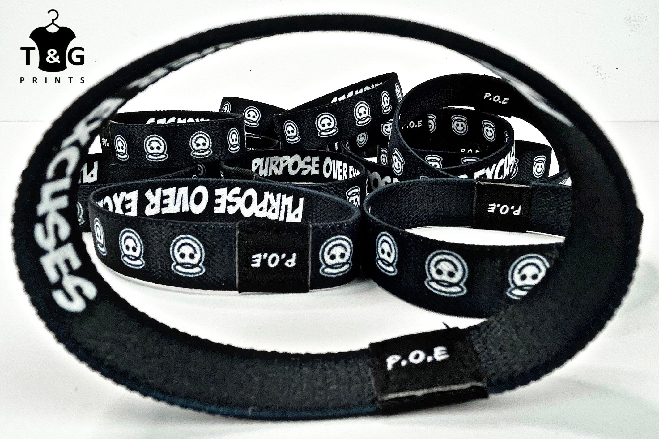 WRISTBANDS (BLACK)