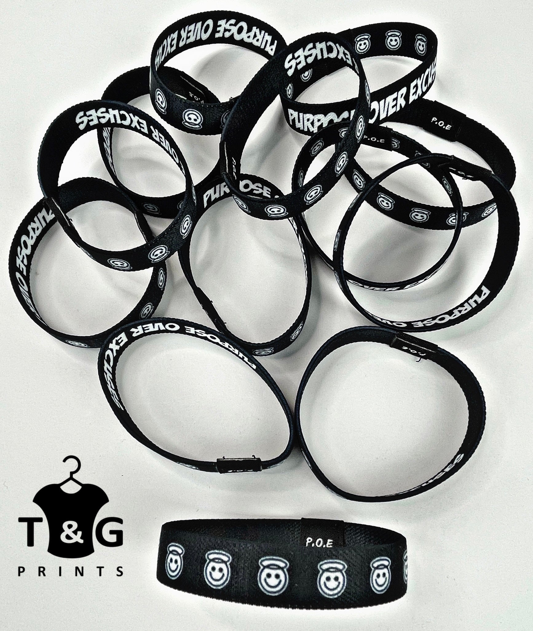 WRISTBANDS (BLACK)