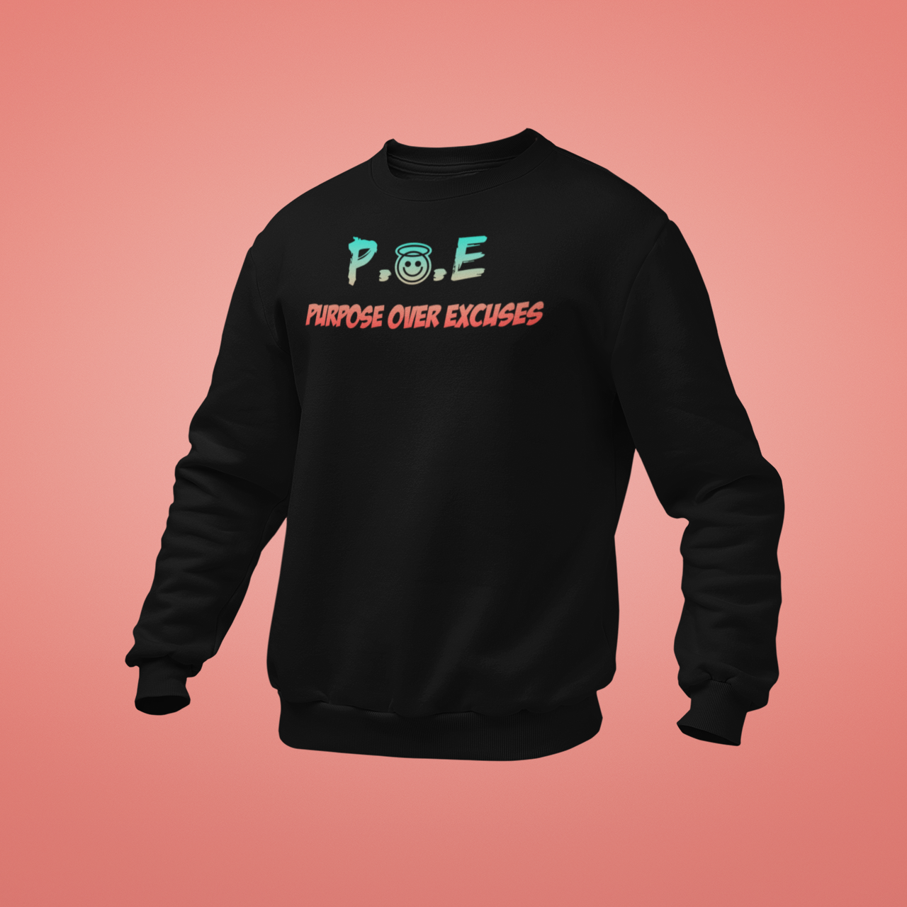 P.O.E Summer Vibes Sweatshirt Adult Black (special)