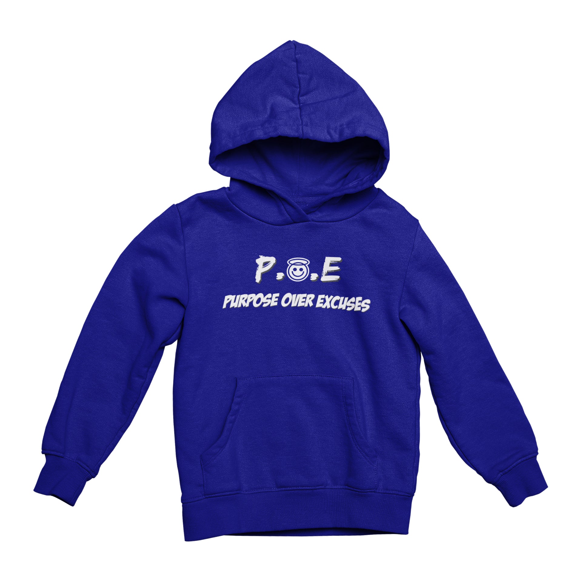 P.O.E YOUTH HOODIE ROYAL BLUE