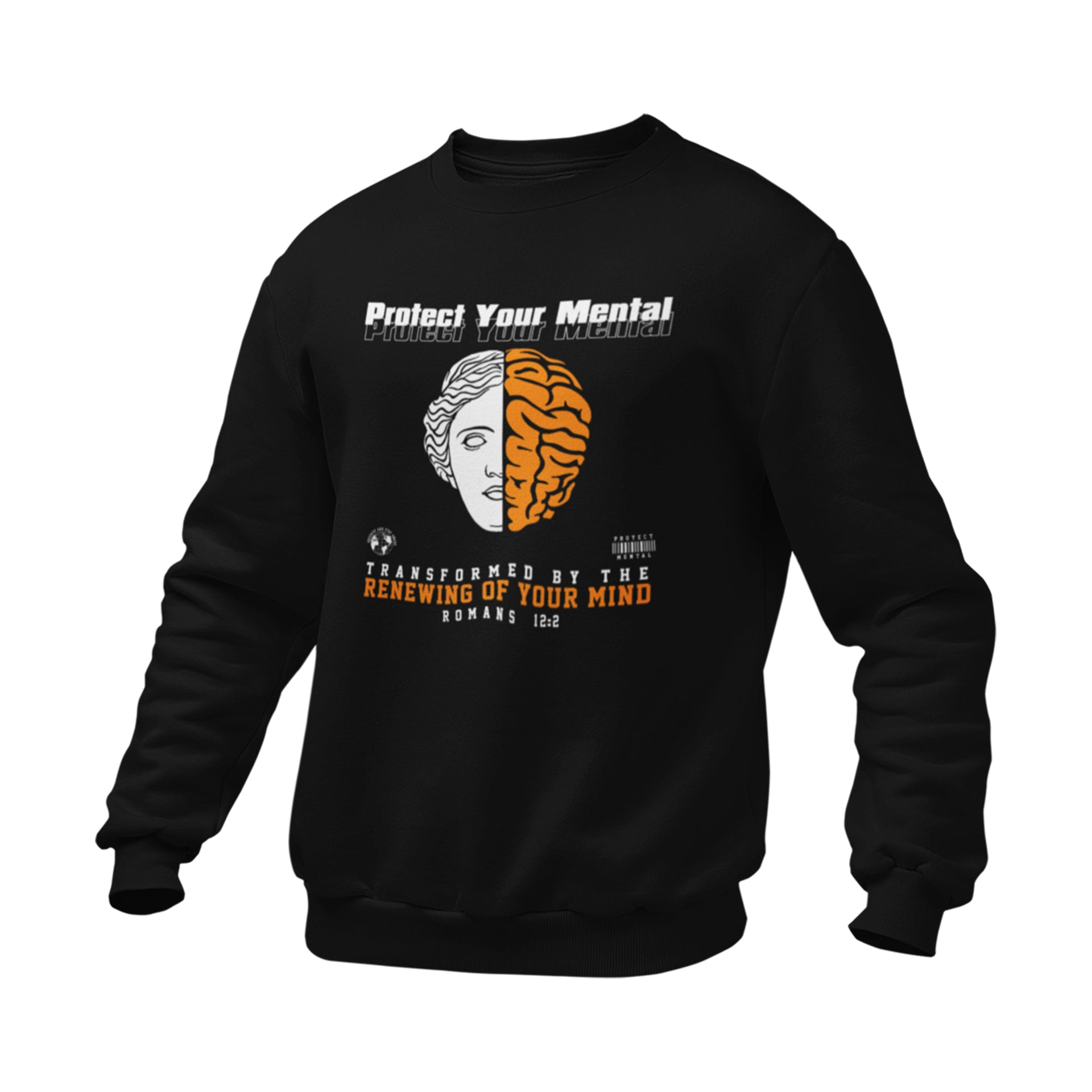 PROTECT YOUR MENTAL ADULT SWEATSHIRT BLACK