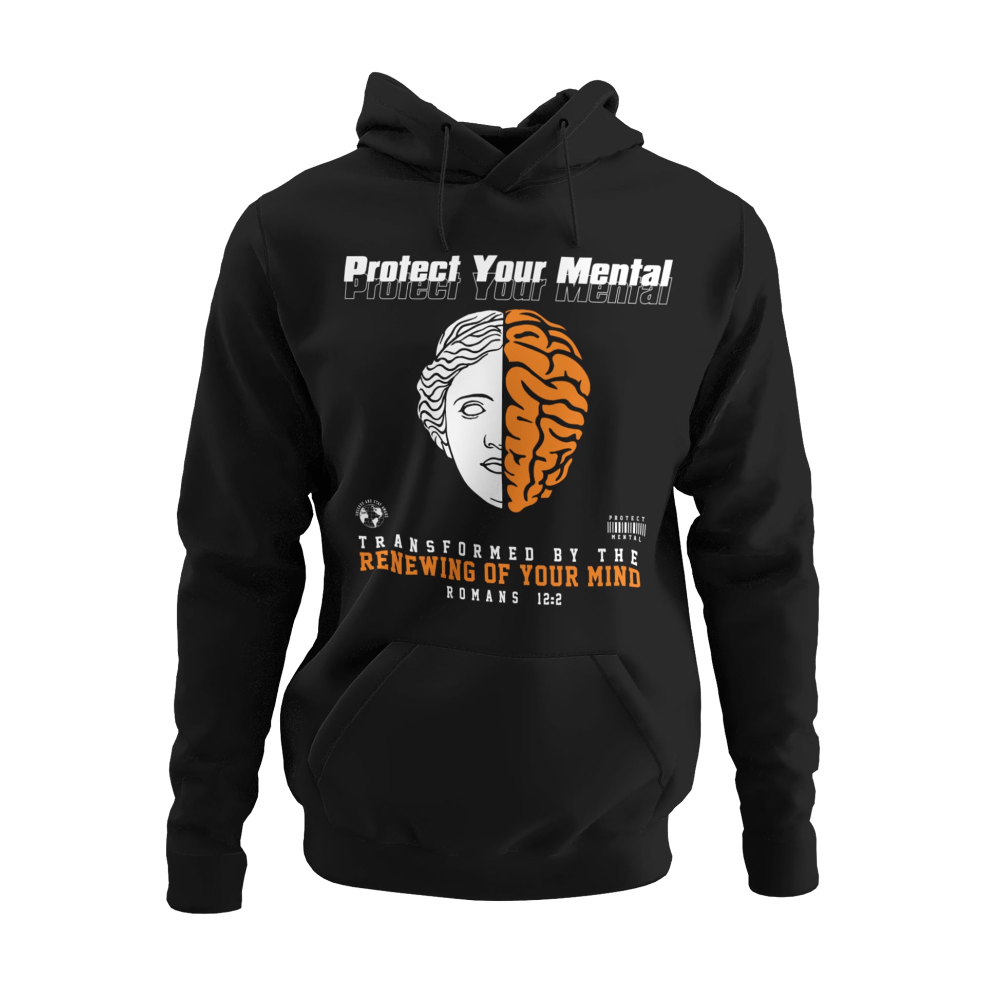 PROTECT YOUR MENTAL ADULT HOODIE BLACK