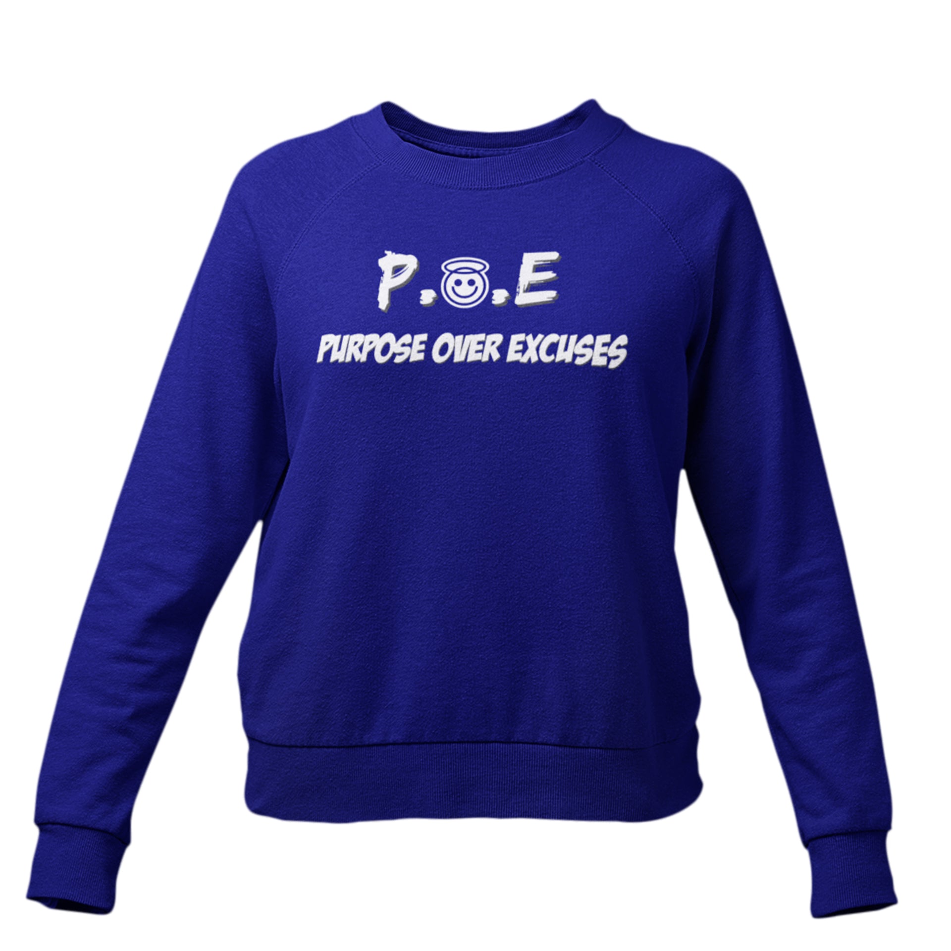 P.O.E YOUTH SWEATSHIRT ROYAL BLUE