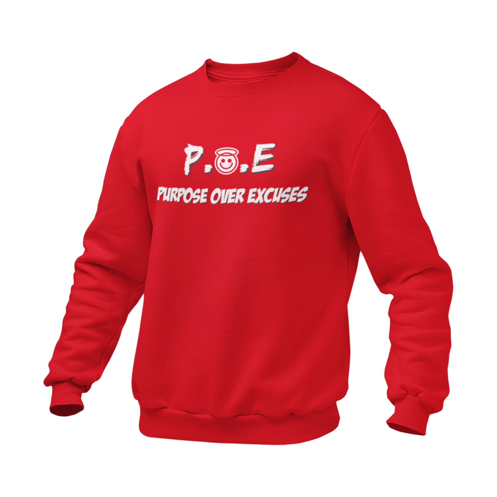 P.O.E Sweatshirt Red Classic
