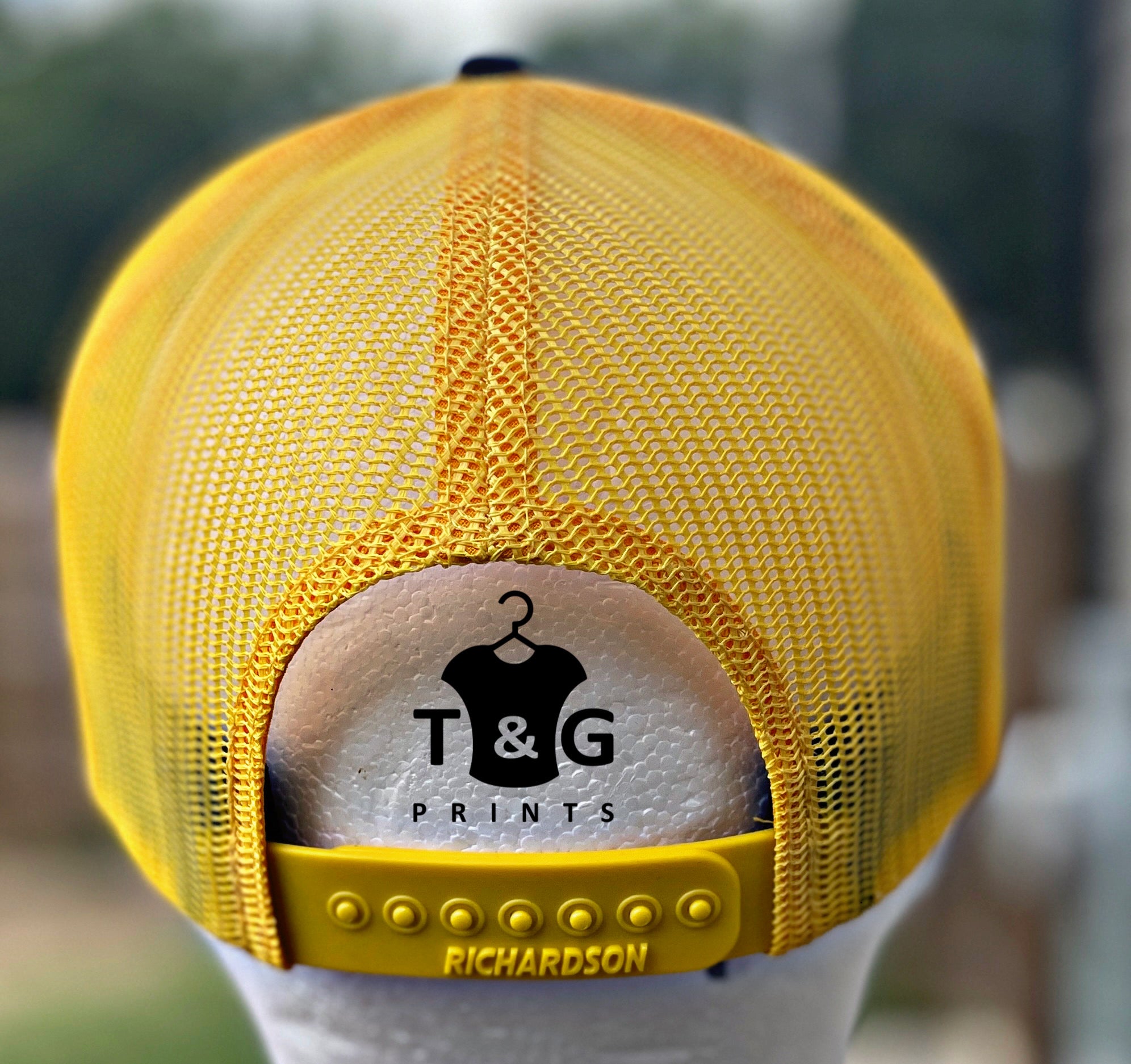 PURPOSE OVER EXCUSES TRUCKER HAT GOLD