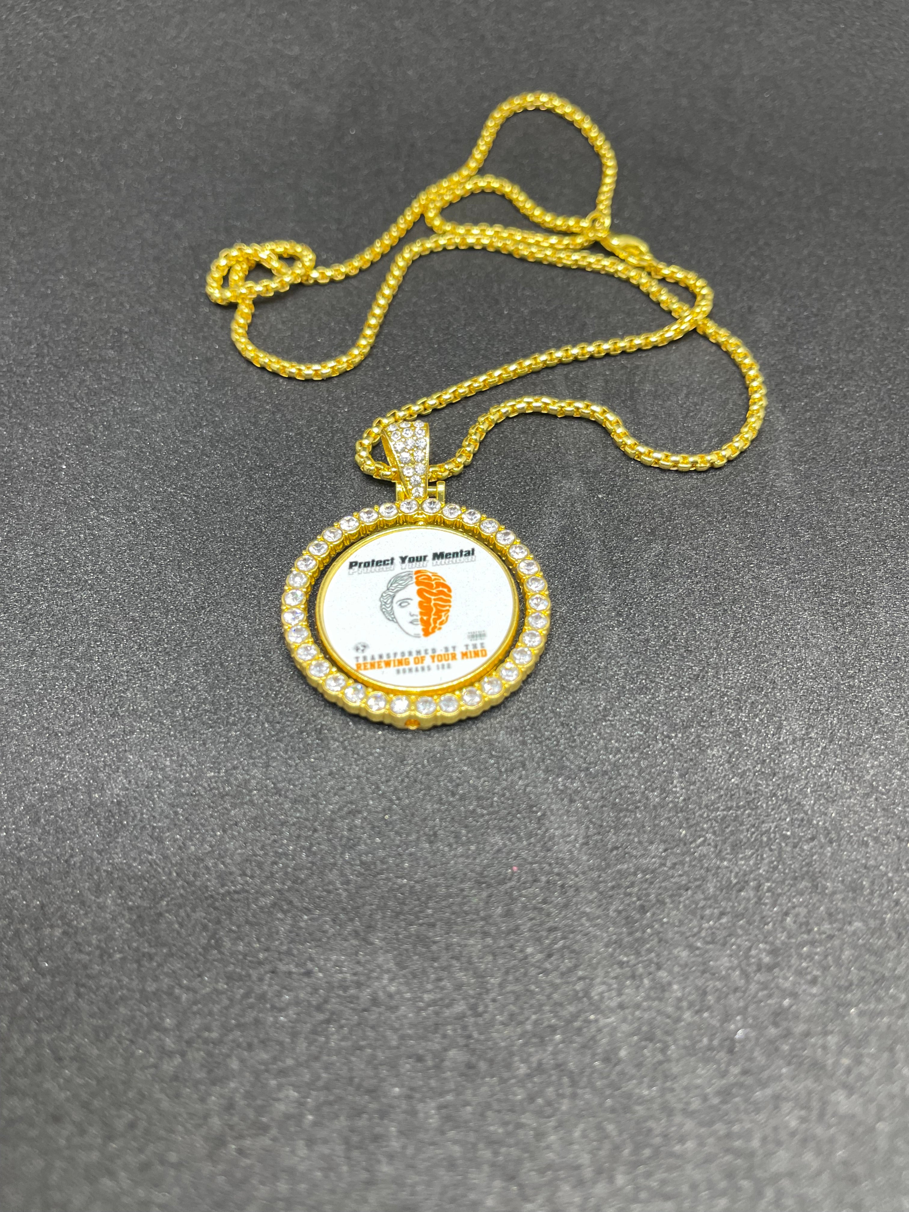 Protect Your Mental Necklace (Gold)