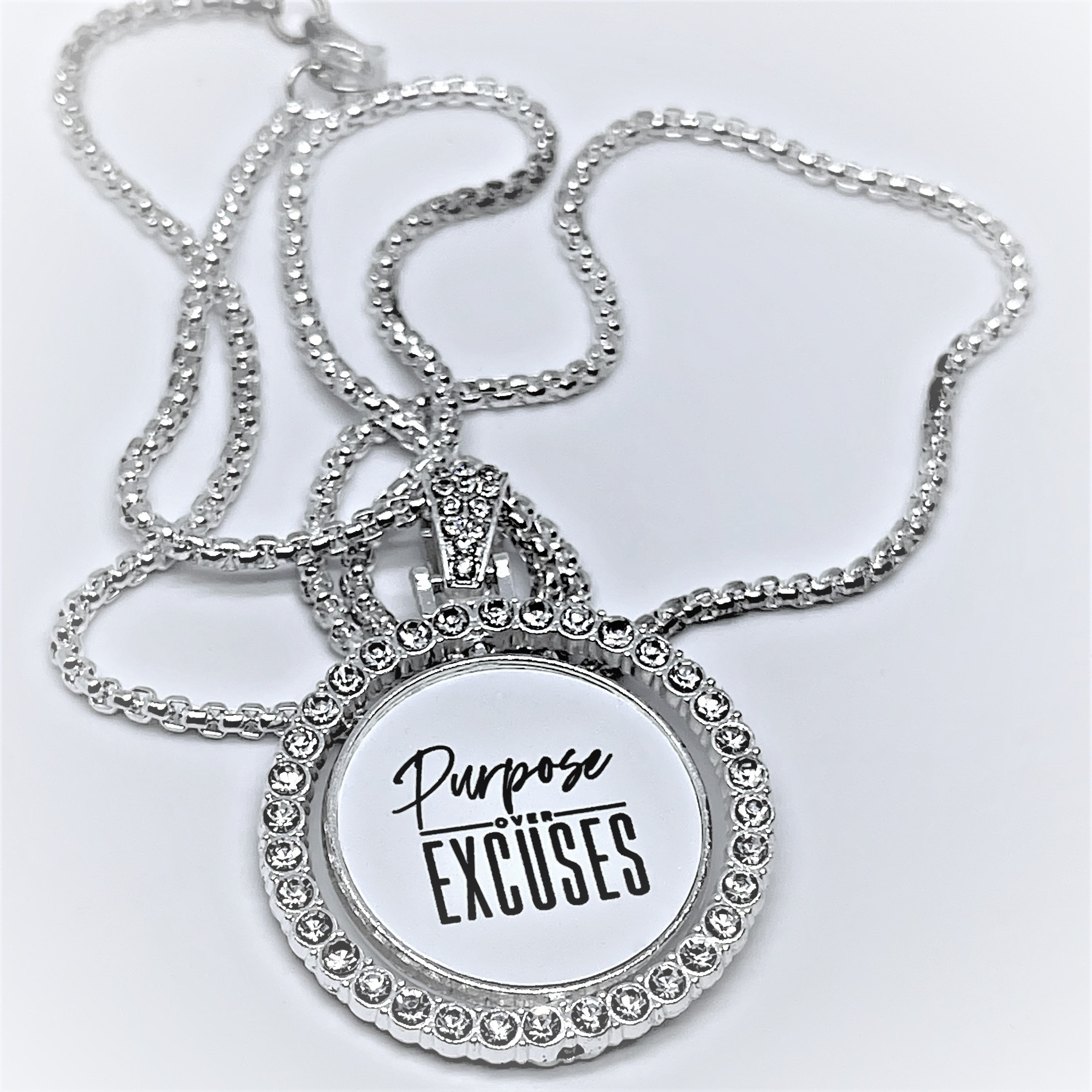 Purpose Over Excuses Necklace (Gold)