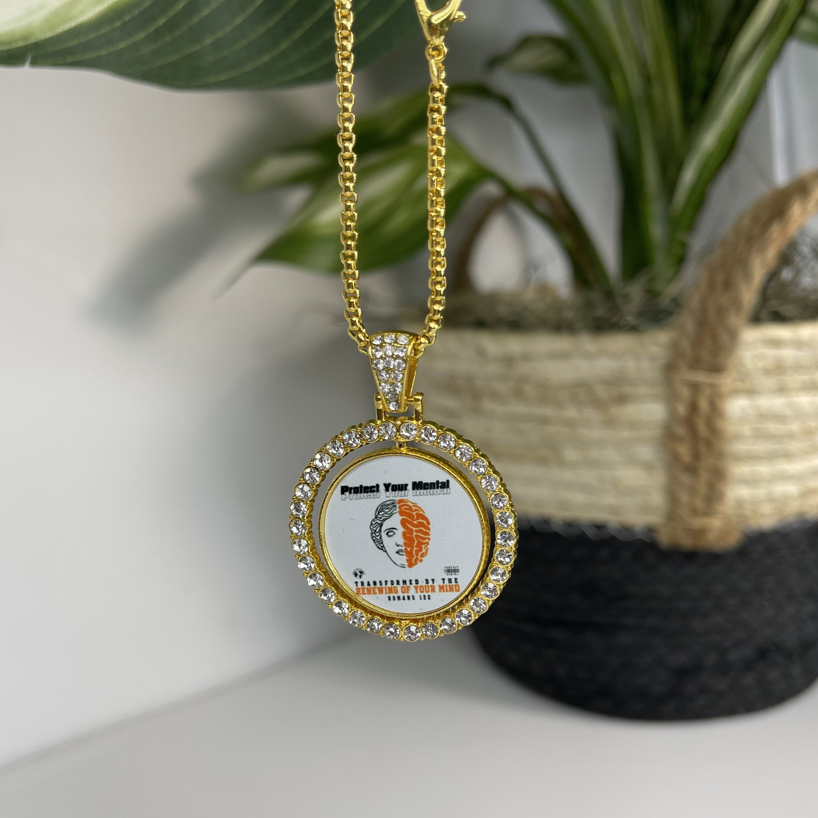 Protect Your Mental Necklace (Gold)