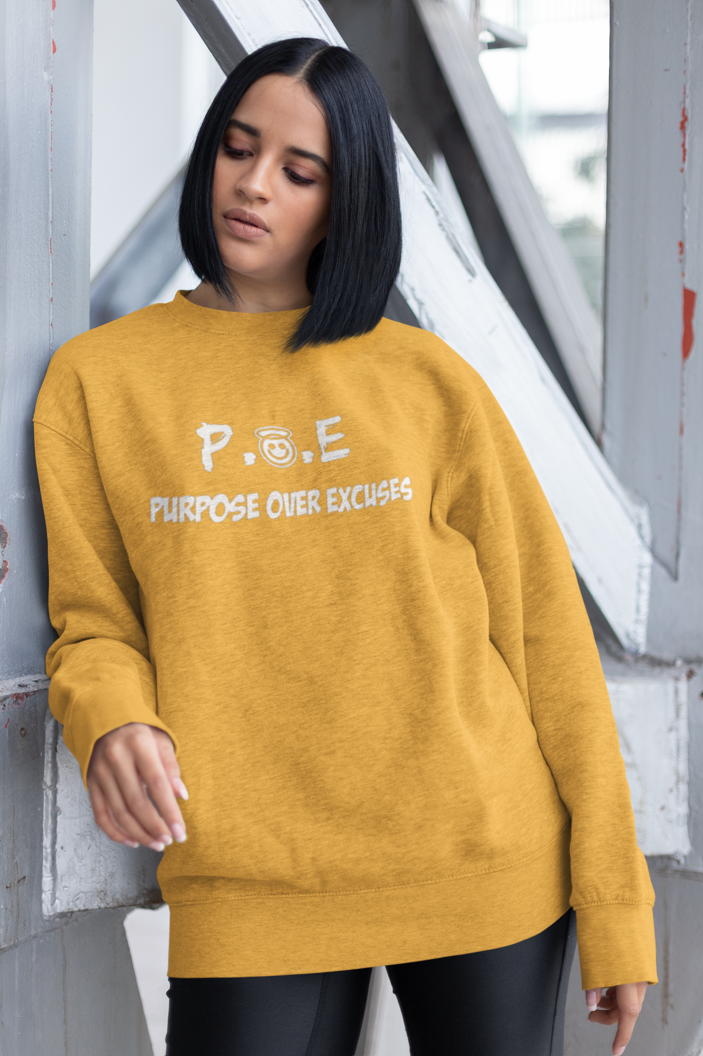 P.O.E Sweatshirt Gold Classic