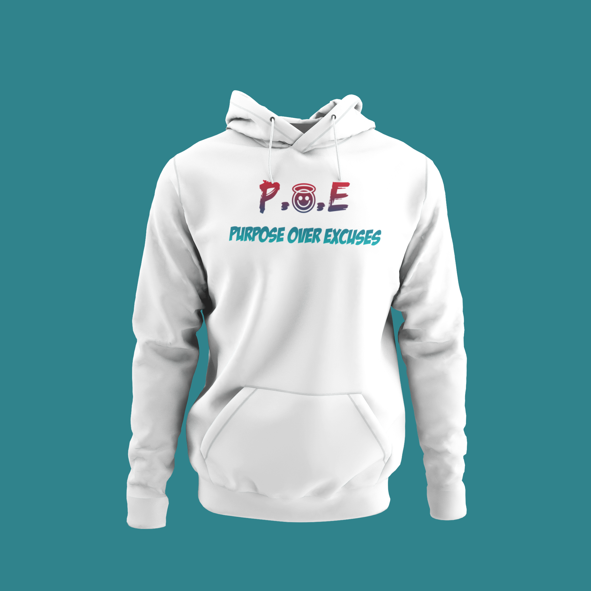 P.O.E Wild Strawberry Hoodie Adult White (special)