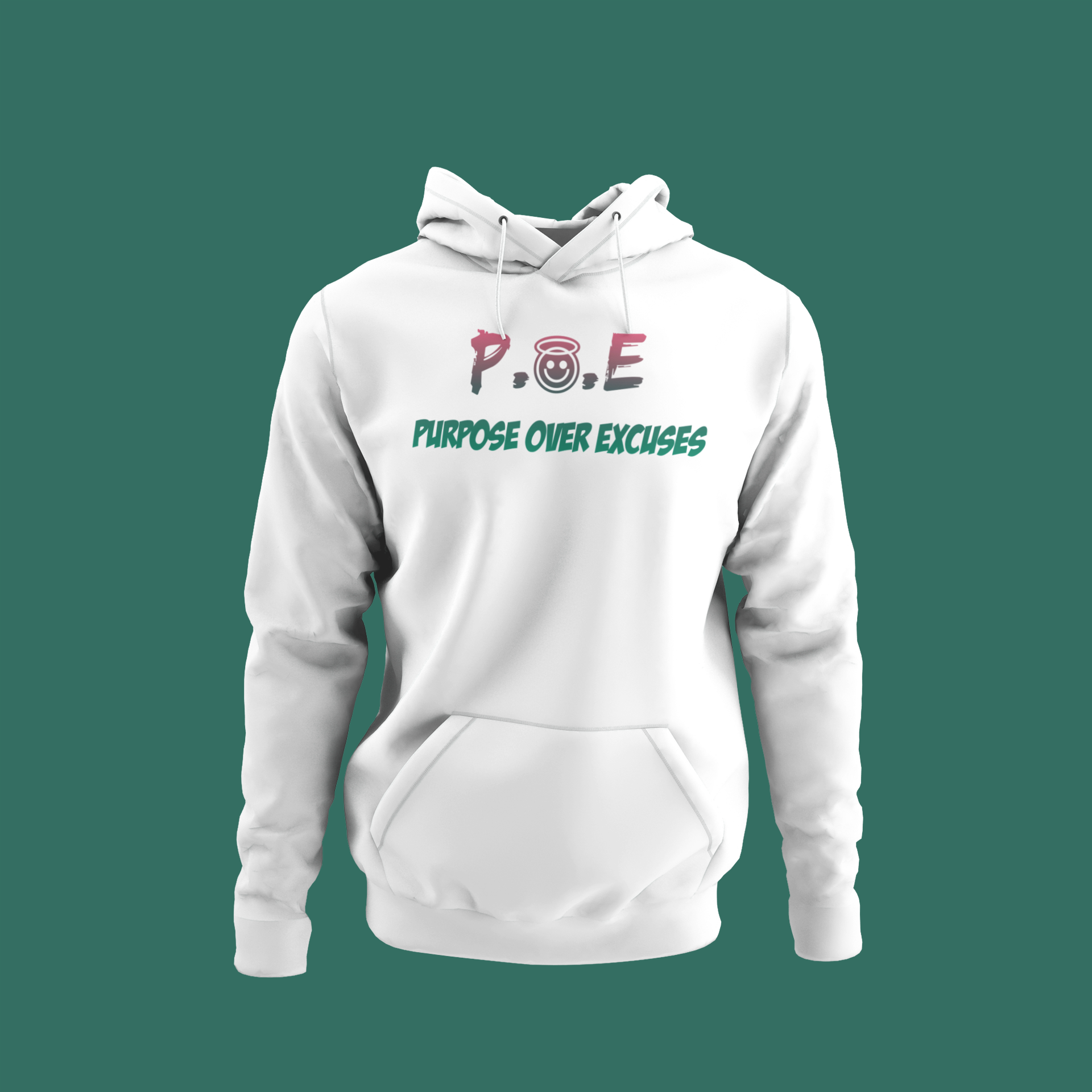 P.O.E Melon Drip Hoodie Adult White (special)