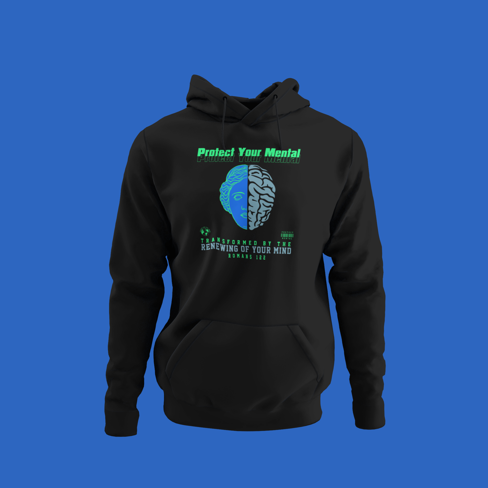 P.Y.M Blueberry Drip Hoodie Adult Black (special)