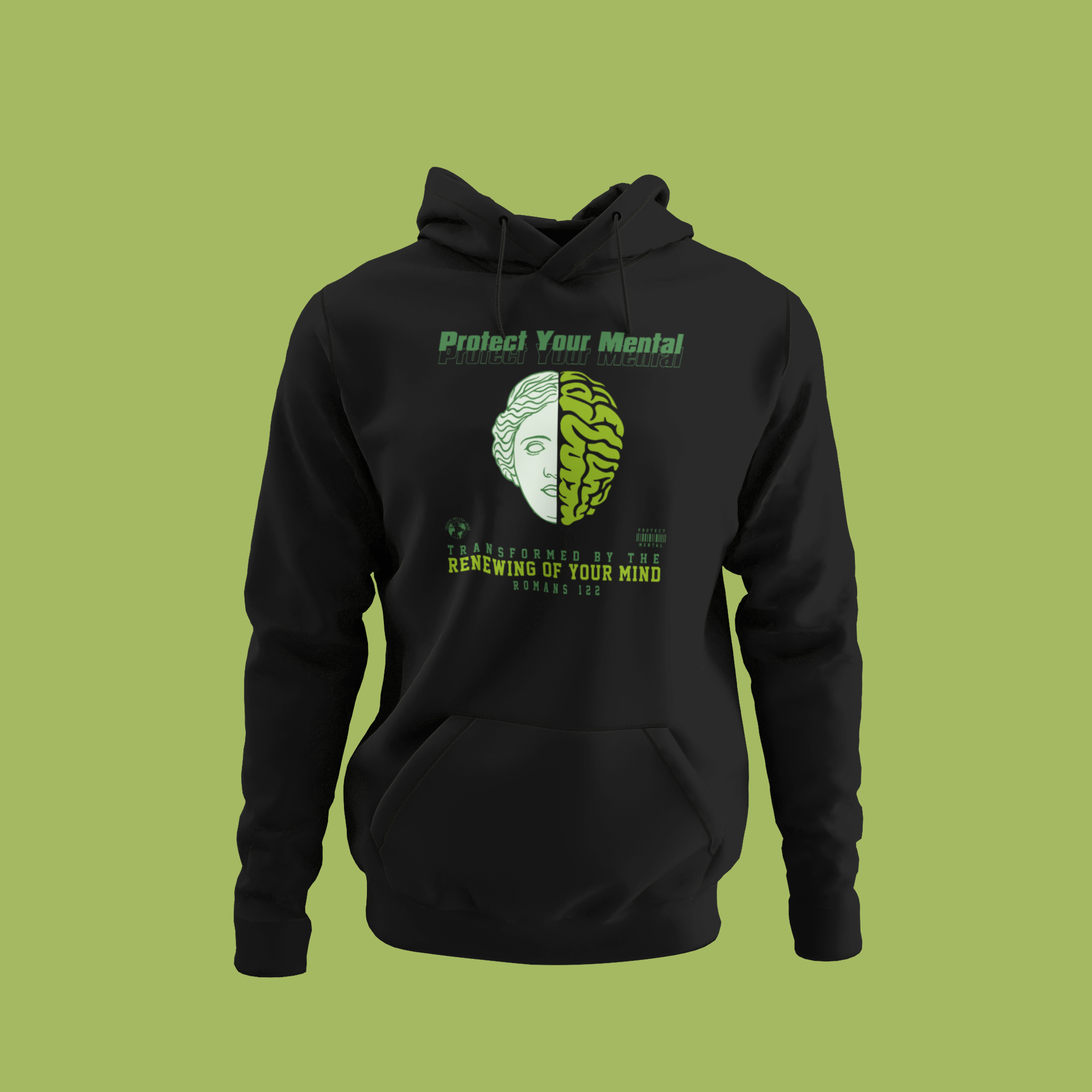 P.Y.M Green Machine Hoodie Adult Black (special)