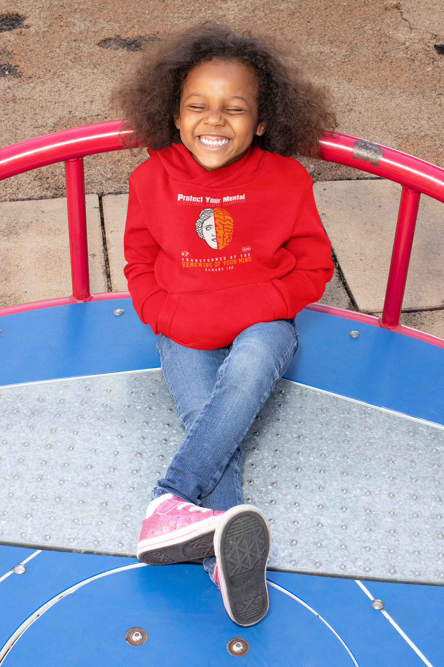 PROTECT YOUR MENTAL YOUTH HOODIE RED