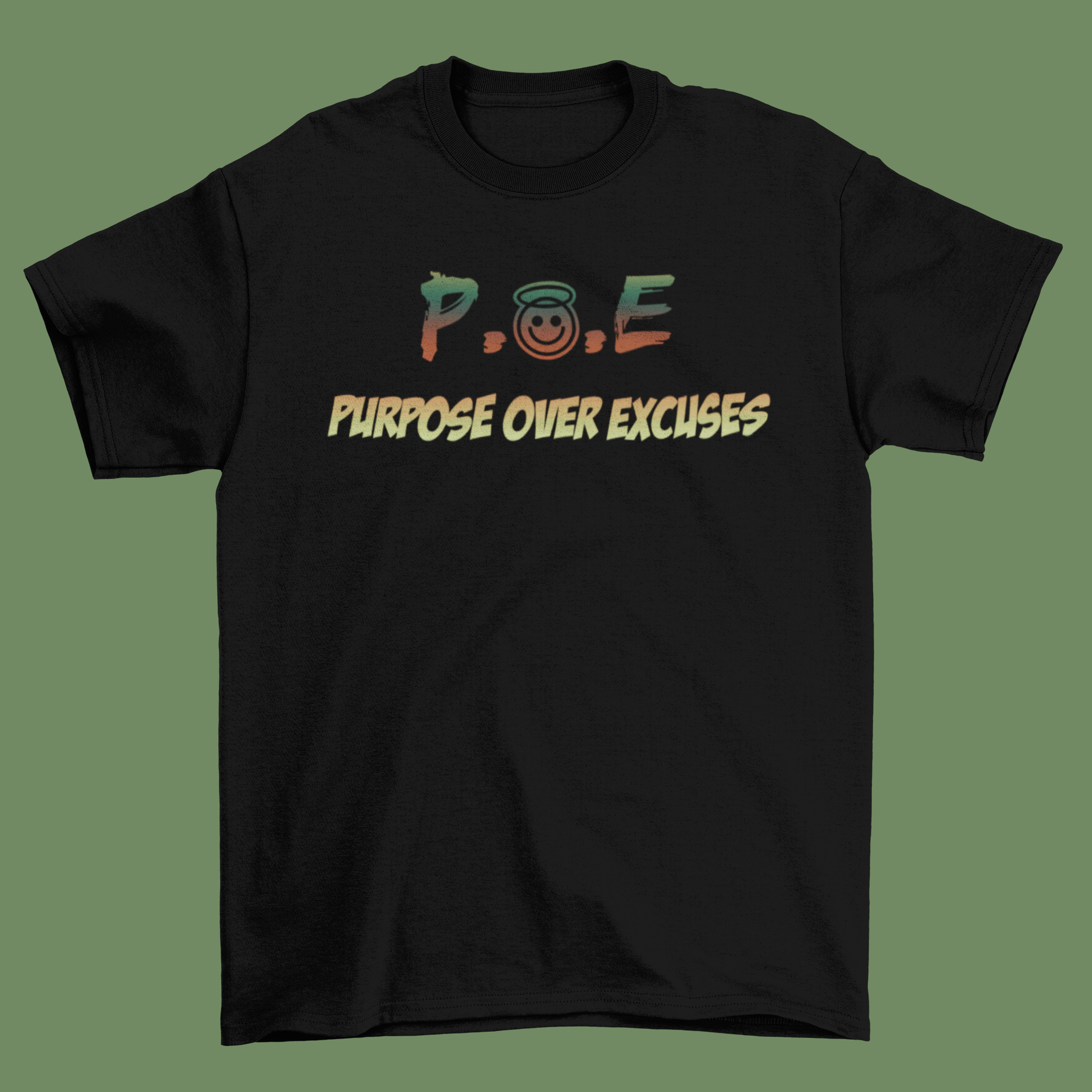P.O.E Youth Jamaica T-Shirt Black (special)