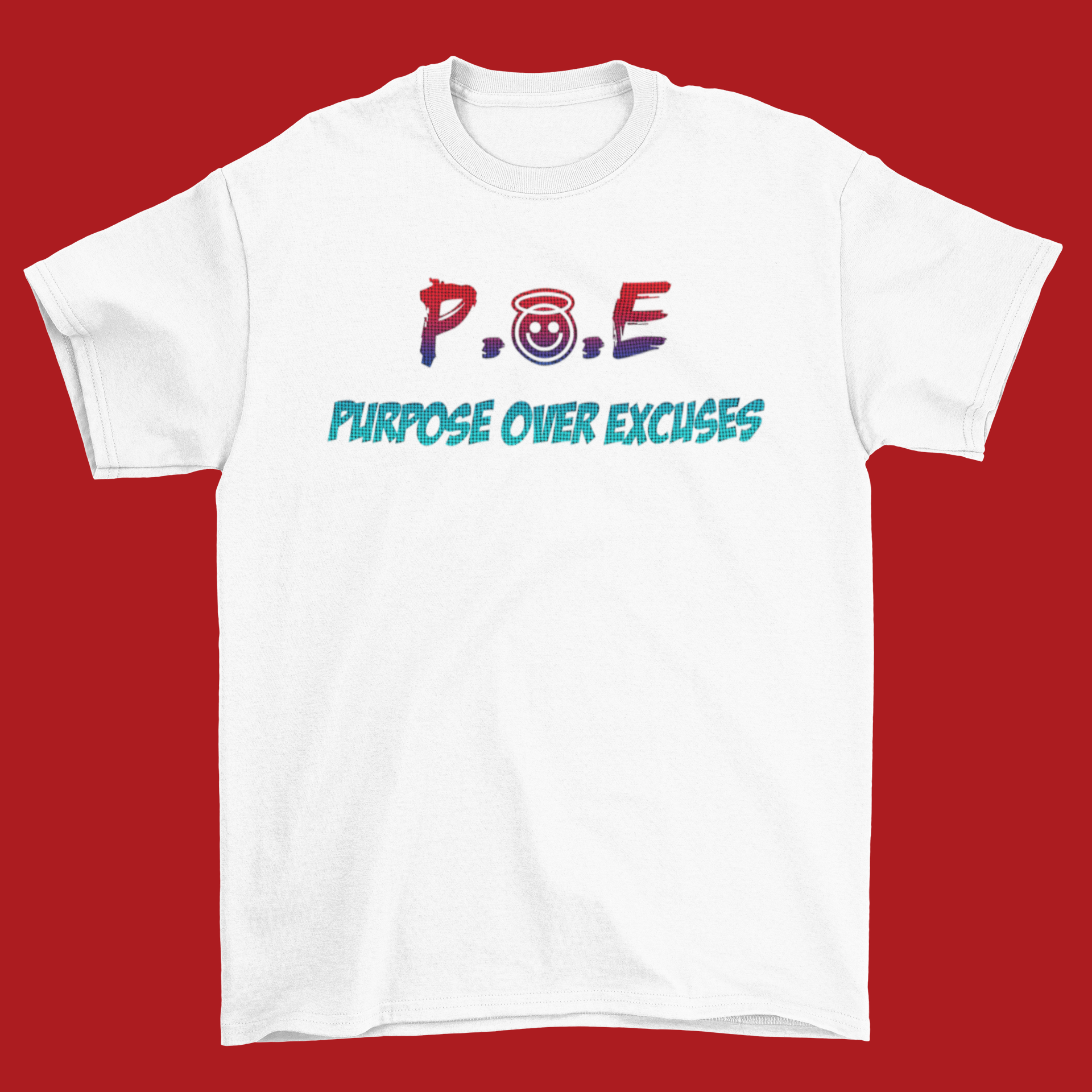 P.O.E Youth Captain Tech T-Shirt White (special)