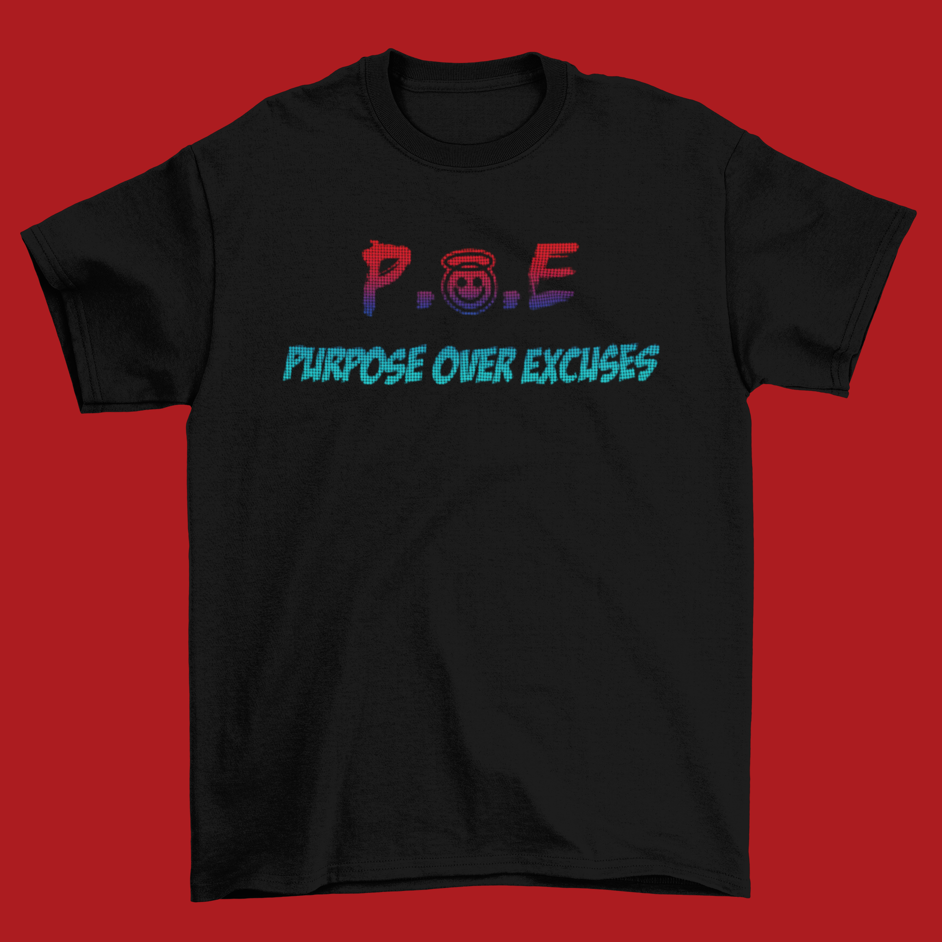 P.O.E Youth Captain Tech T-Shirt Black (special)