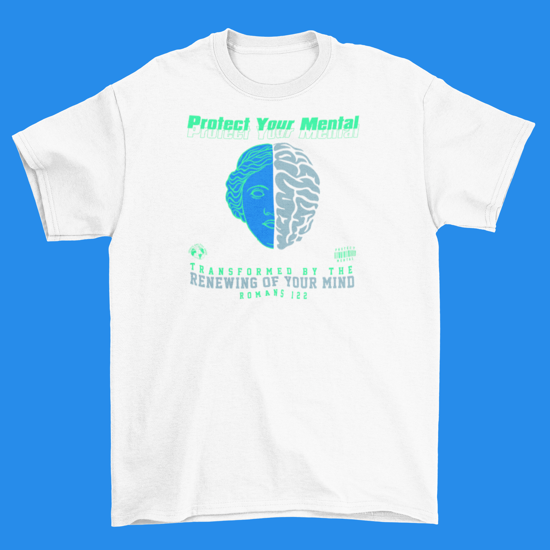 P.Y.M Youth Blueberry Drip T-Shirt White (special)