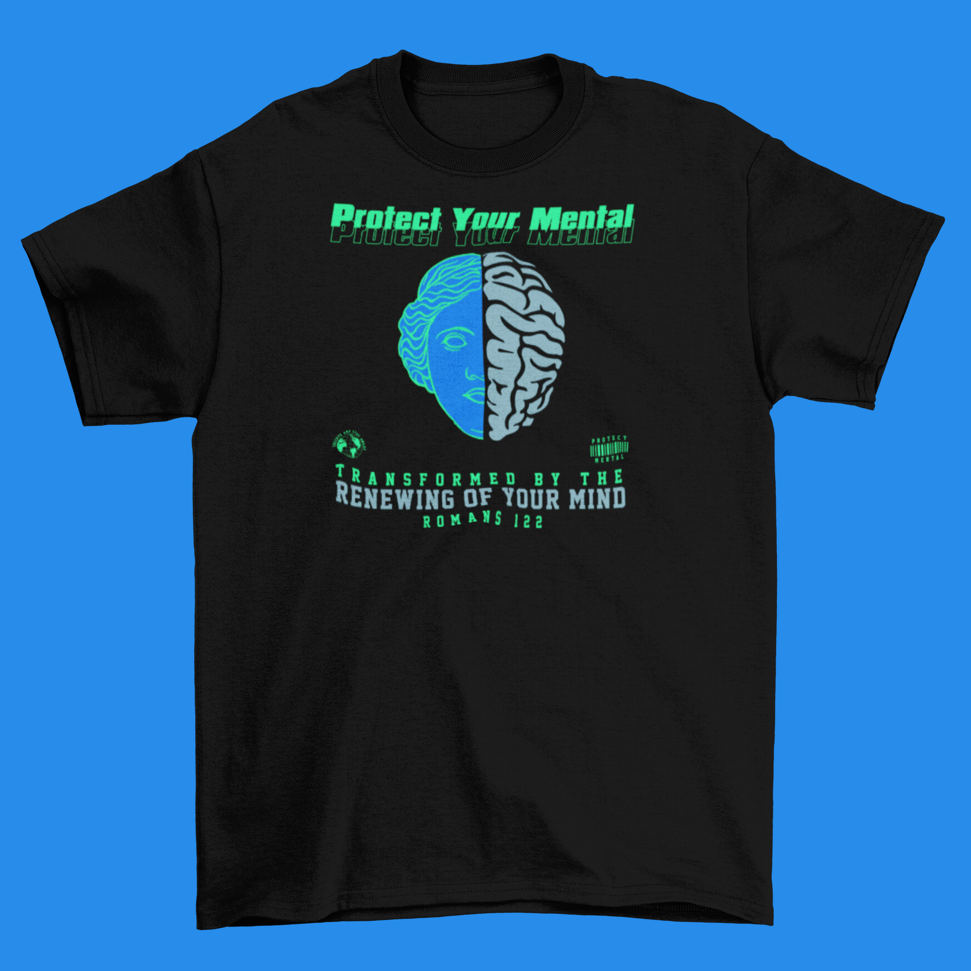 P.Y.M Youth Blueberry Drip T-Shirt Black (special)