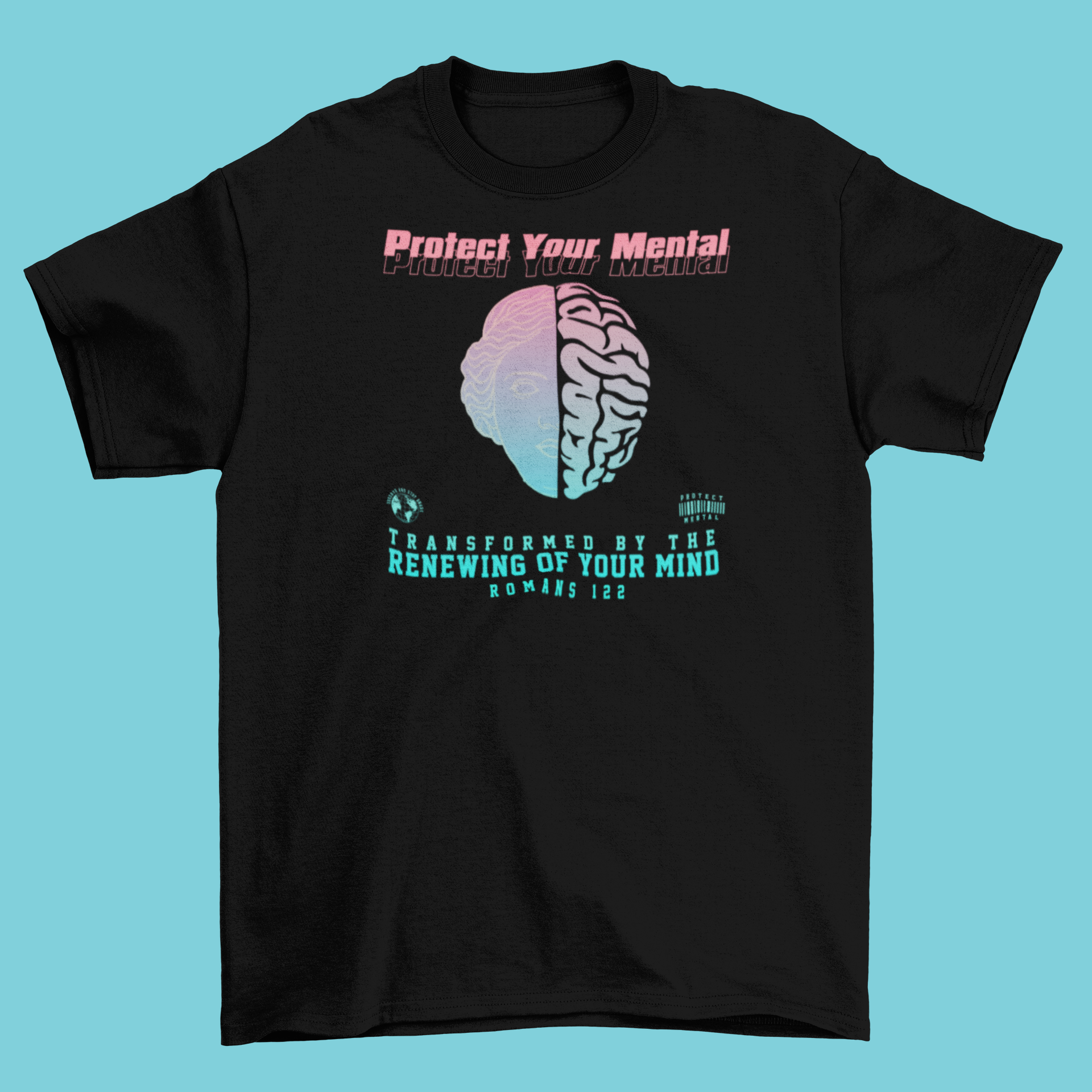 P.Y.M Youth Marshmallow T-Shirt Black (special)