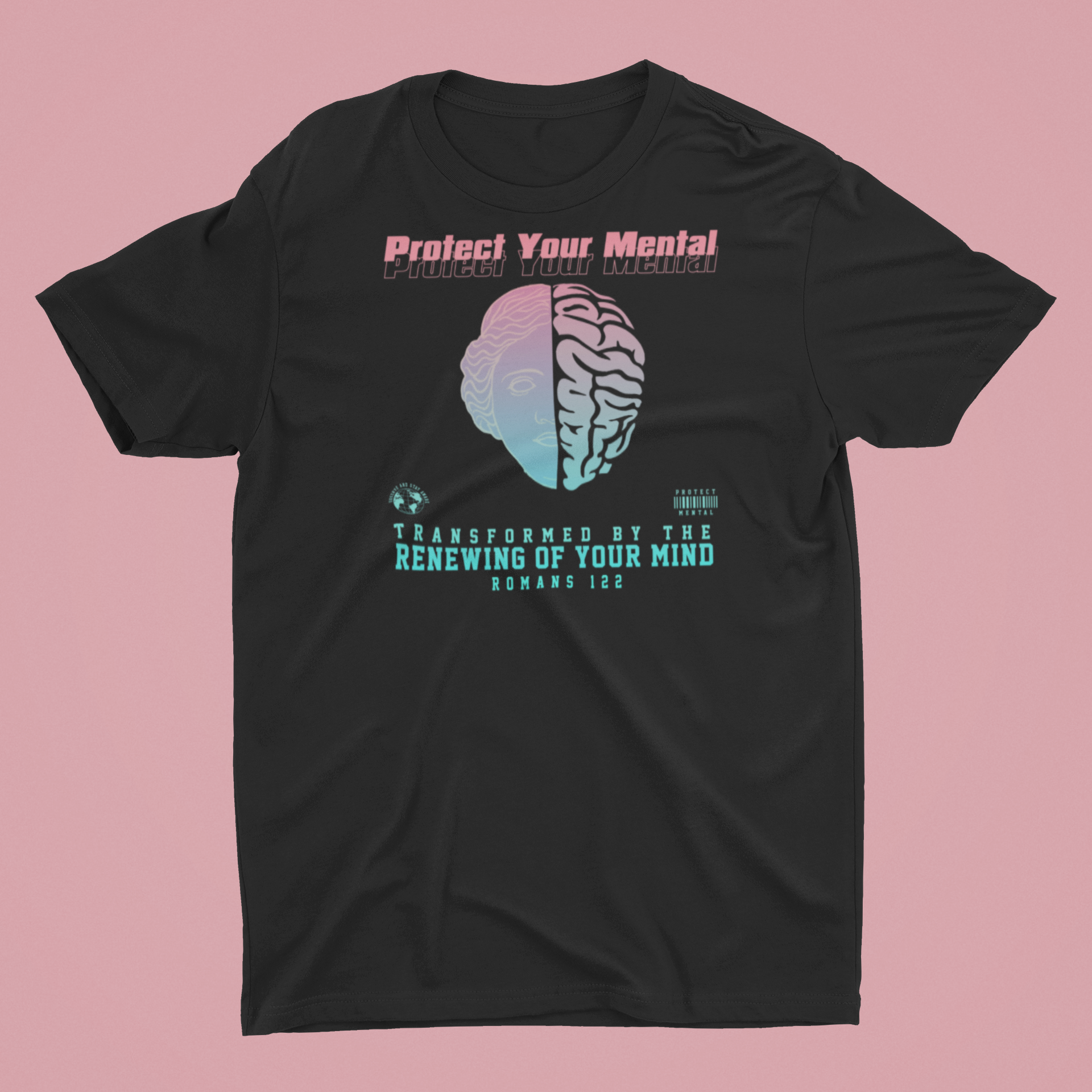 P.Y.M Marshmallow T-Shirt Adult Black (special)