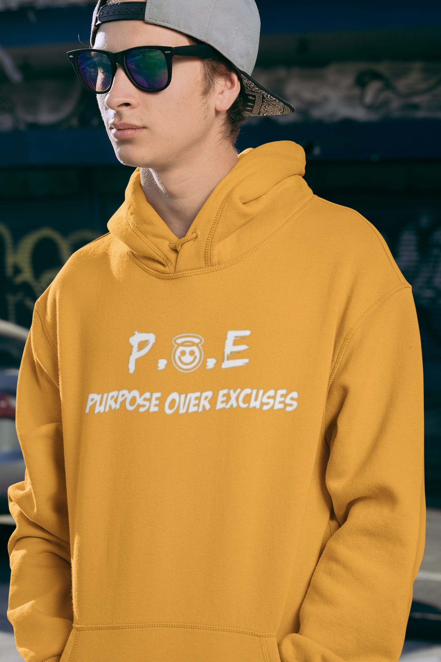 P.O.E Hoodie Gold Classic