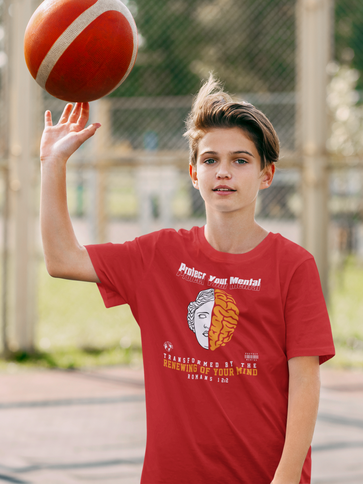 PROTECT YOUR MENTAL YOUTH T-SHIRT RED
