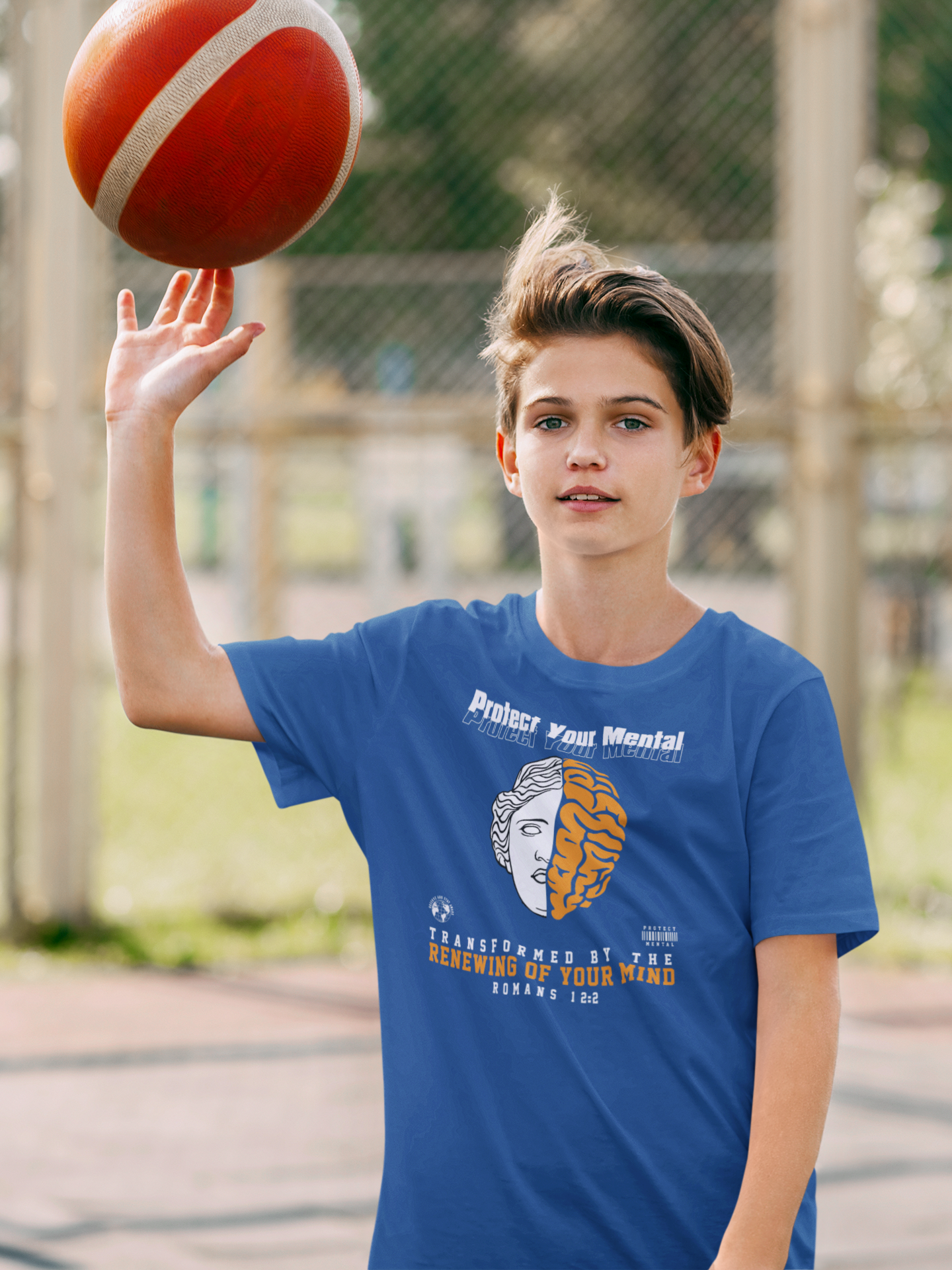 PROTECT YOUR MENTAL YOUTH T-SHIRT ROYAL BLUE