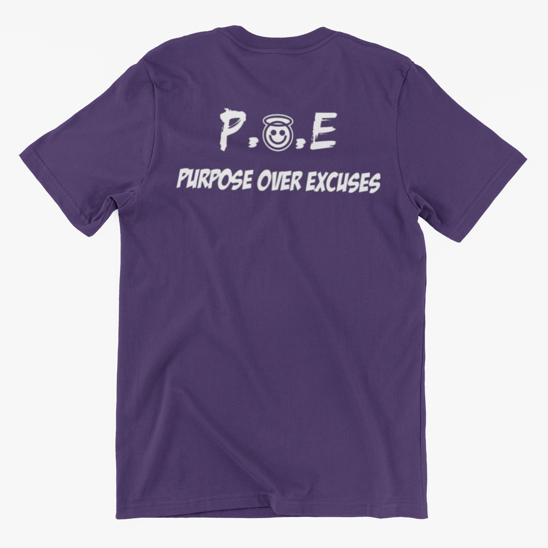 P.O.E ADULT T SHIRT TEAM PURPLE