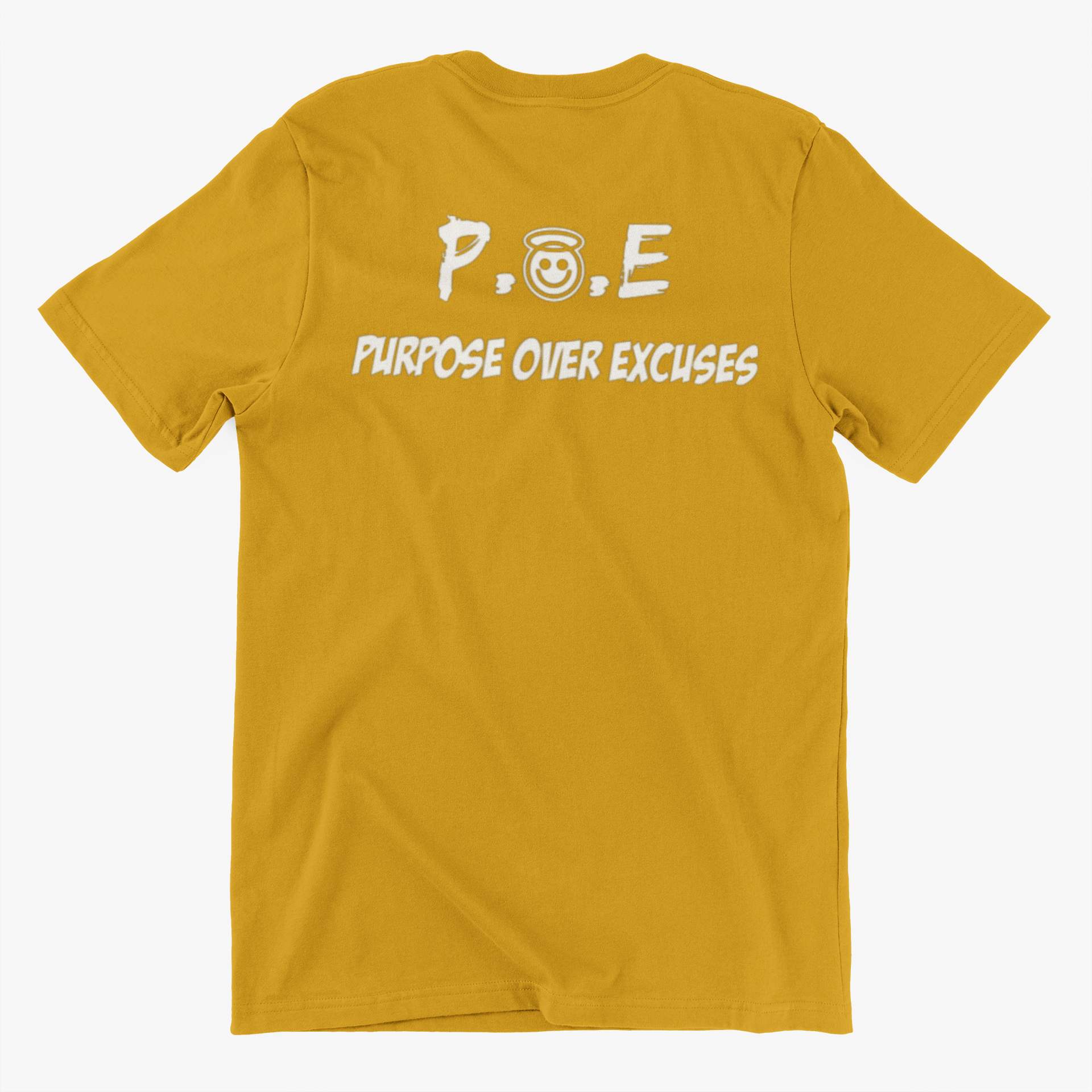 P.O.E ADULT T SHIRT GOLD