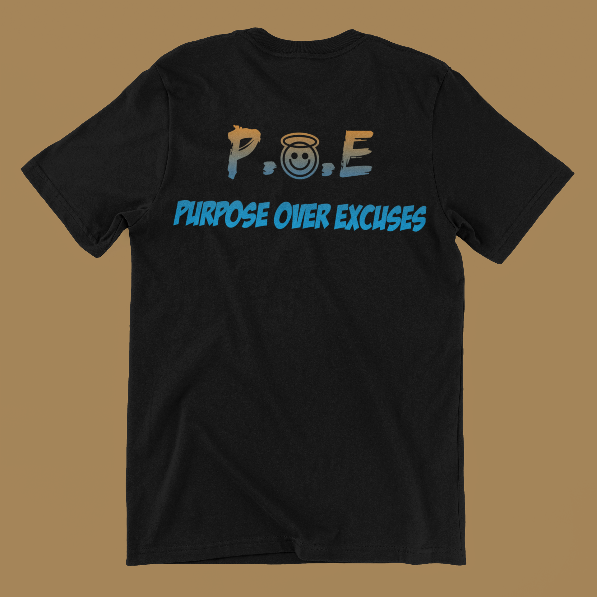 P.O.E Blue Bear T-Shirt Black Adult (special)